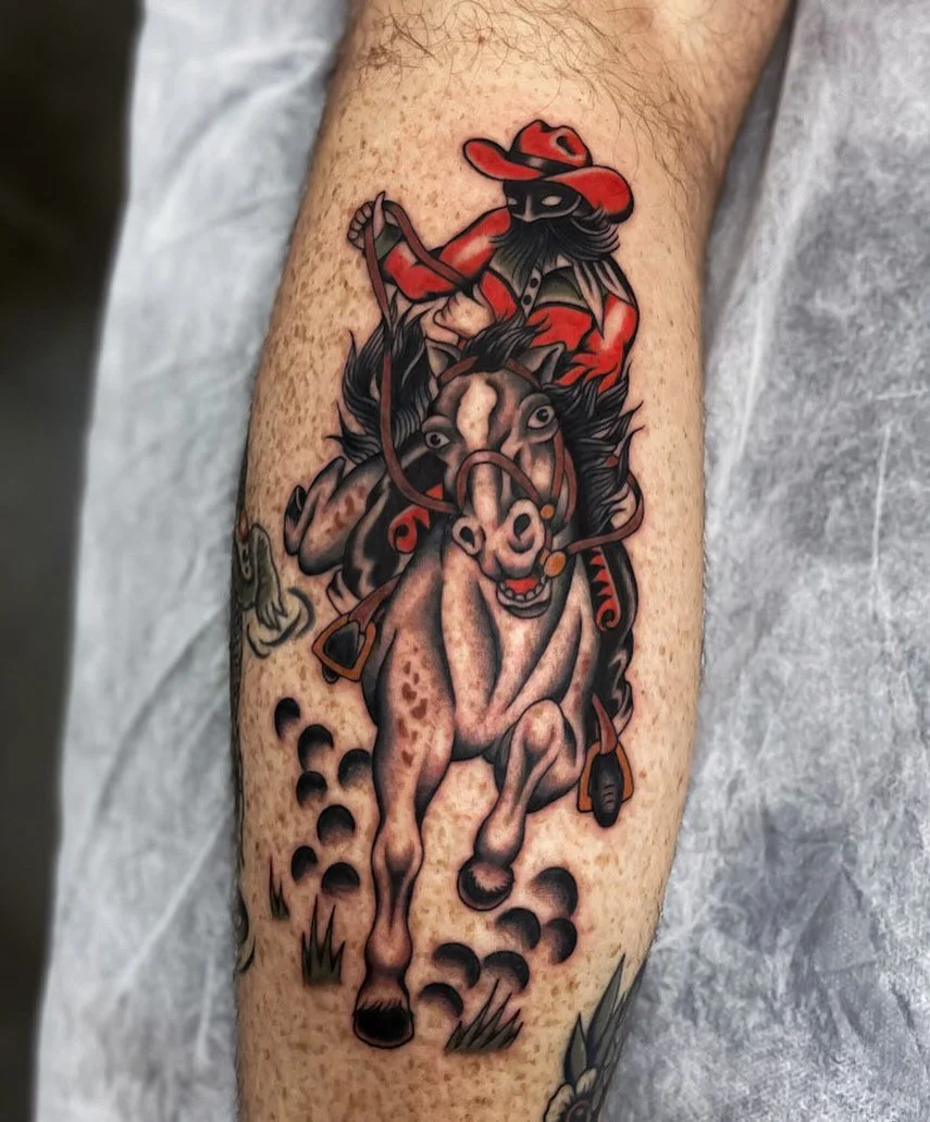 ★ ☆ ★ @orvillepeck piece for Ryan, thanks again for all your extremely cool ideas! I had heaps of fun making this one ★ ☆ ★ @wa.ink.tattoo