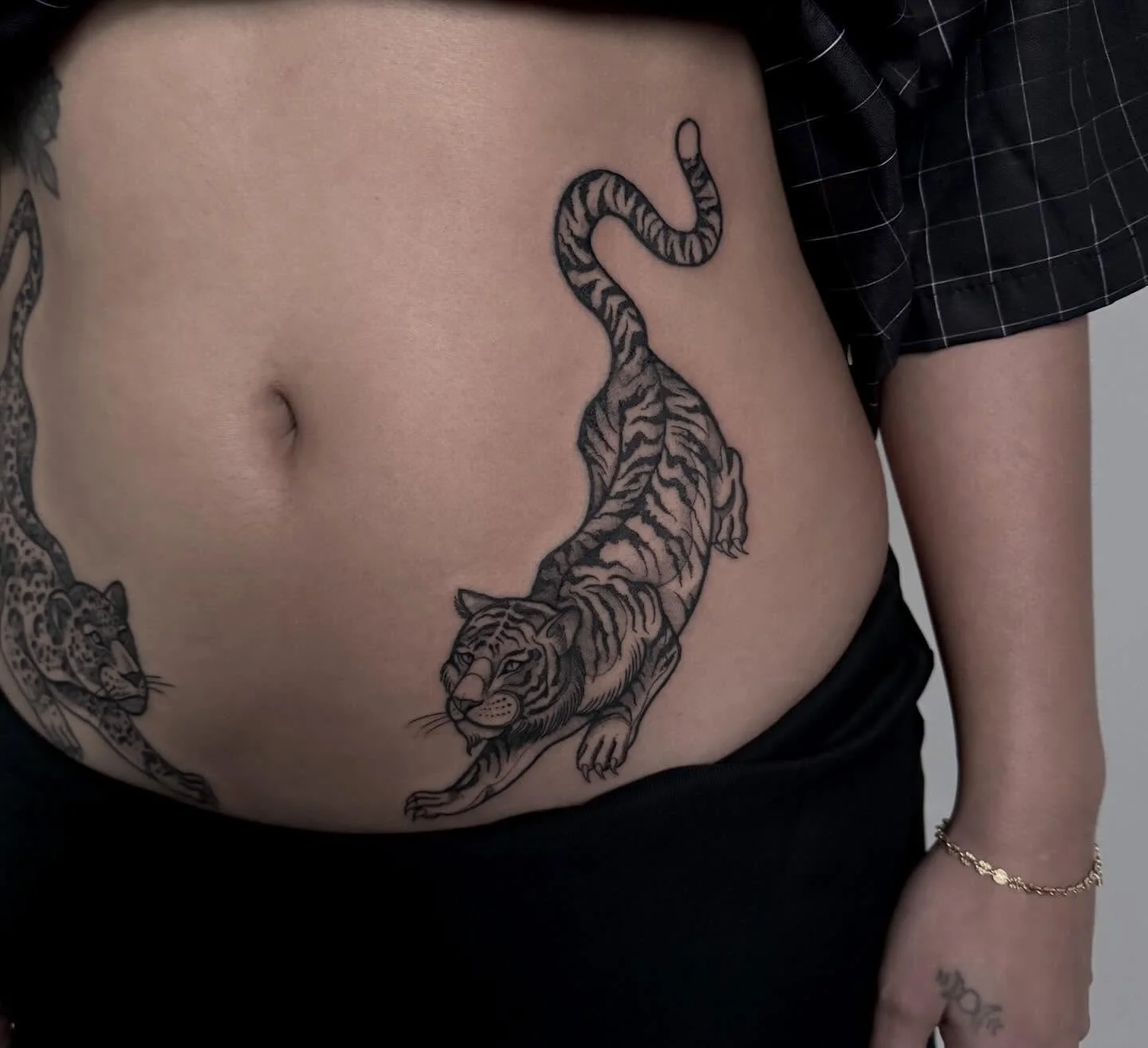 Big cats for Brittany 🐅 🐆 
DM or email hayliefarrell@icloud.com to book ✨
Located at @wa.ink.tattoo in Freo