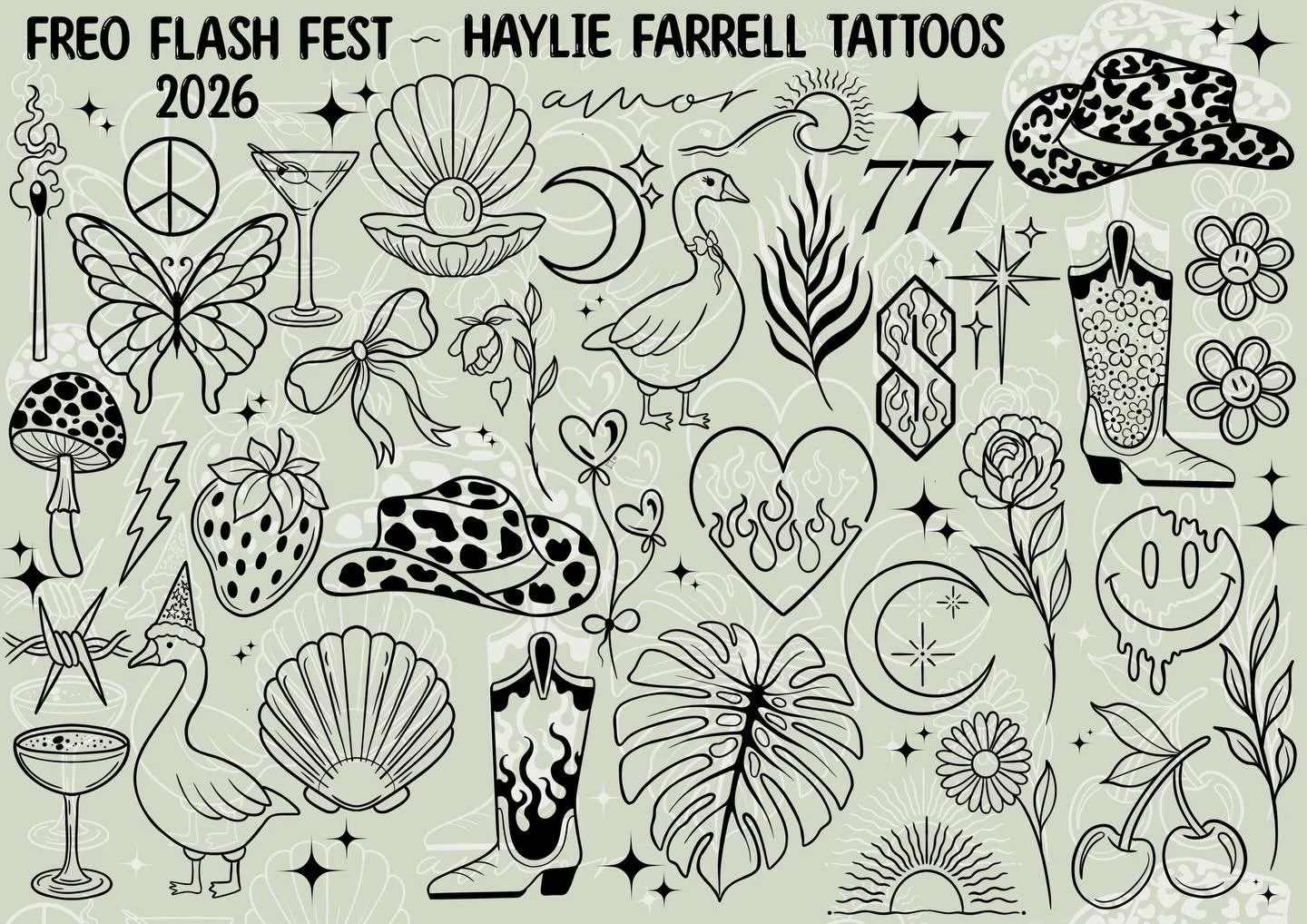 ✨FLASH DAY✨ All my designs for this weeks event at @runningwiththieves 🍺 
All this weekend 28th and 29th from 9am! 
Come have a pint with me and the guys from @wa.ink.tattoo and get a cheeky lil tat 🖤