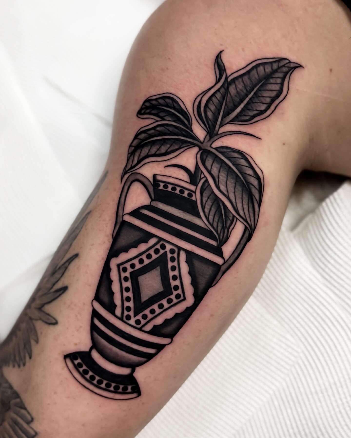 Vase for Liam, thank you again! ★ ☆ ★ Made today at @wa.ink.tattoo