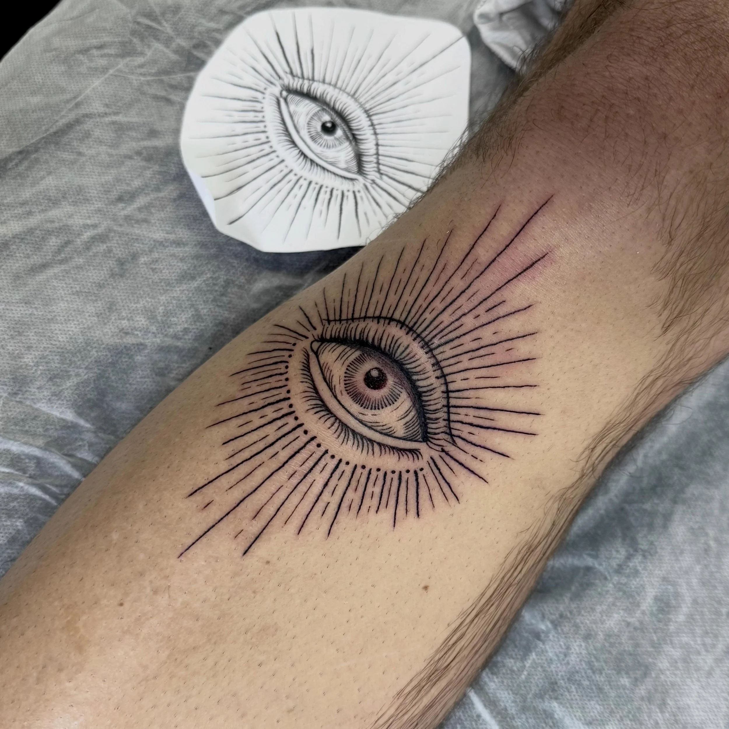 Yesterdays eye for Alex 👁️ 
Appointments available this month - DM to book in 🖤
Located - @wa.ink.tattoo