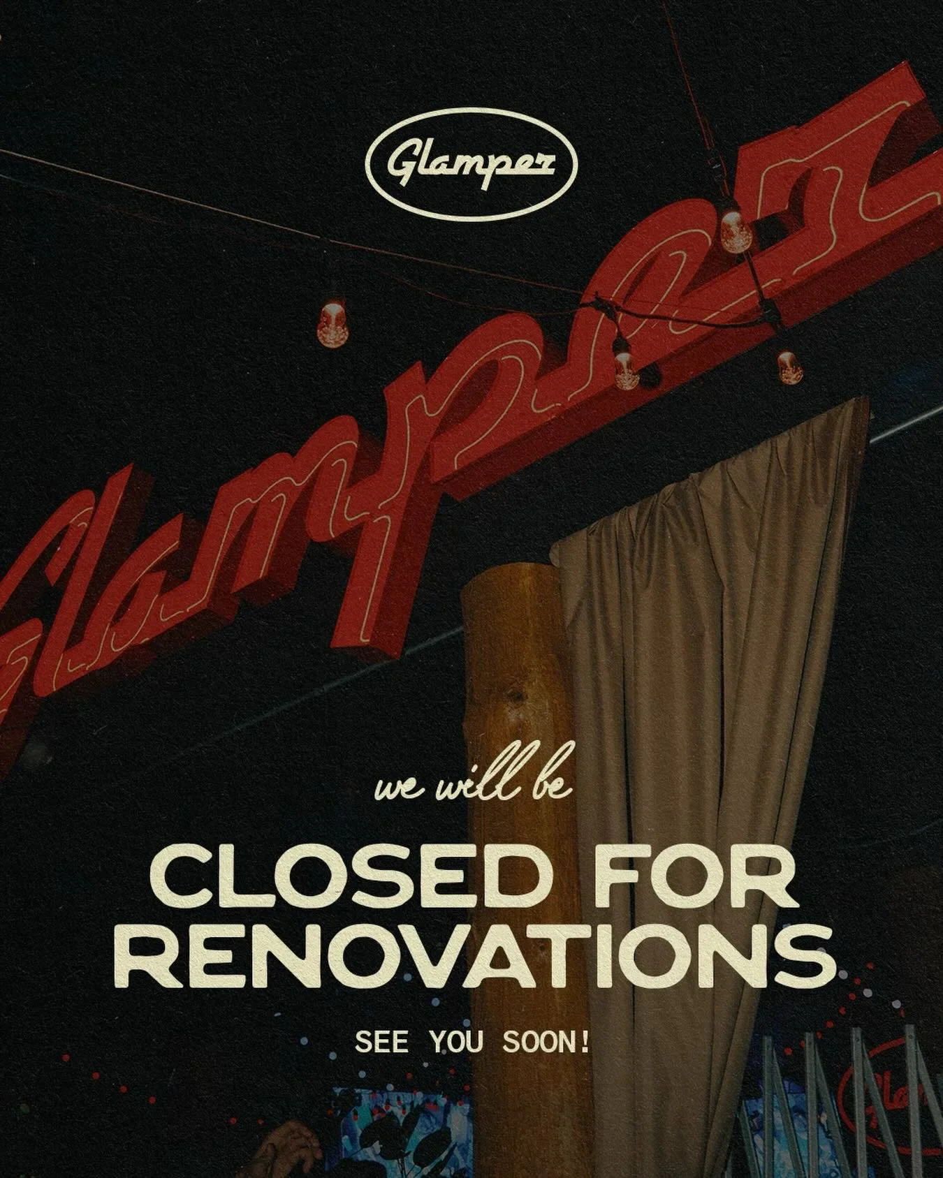 we will be temporarily closed as we update our space! see you soon ✨