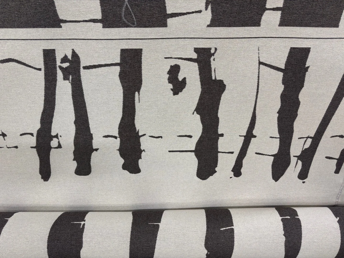 Our Hands in the Earth blankets were woven exclusively for us by Alex Begg, and I was lucky enough to visit their mill on Scotland&rsquo;s west coast.⁠
⁠
Seeing the Dancing Ledge blanket on the loom was an incredible moment &ndash;watching my design 