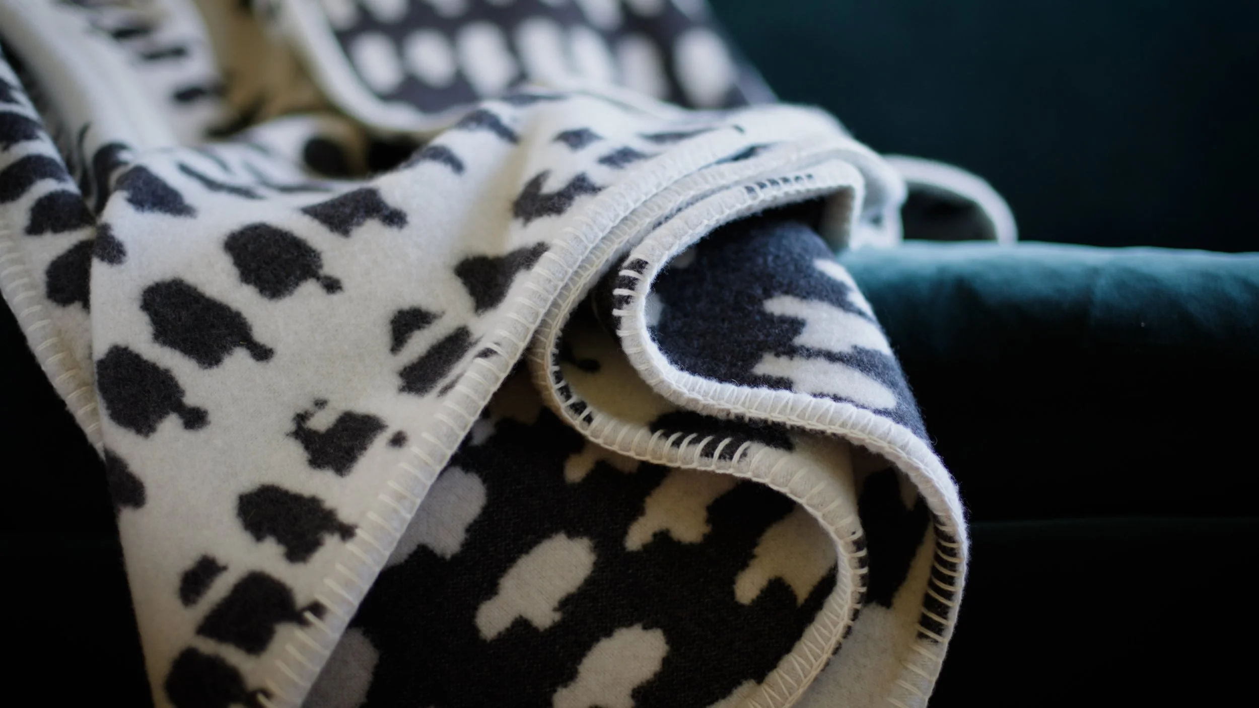 Hands in the Earth, Seed design, jacquard weave blanket, cashmere and lambswool, walnut/chalk colour.jpg