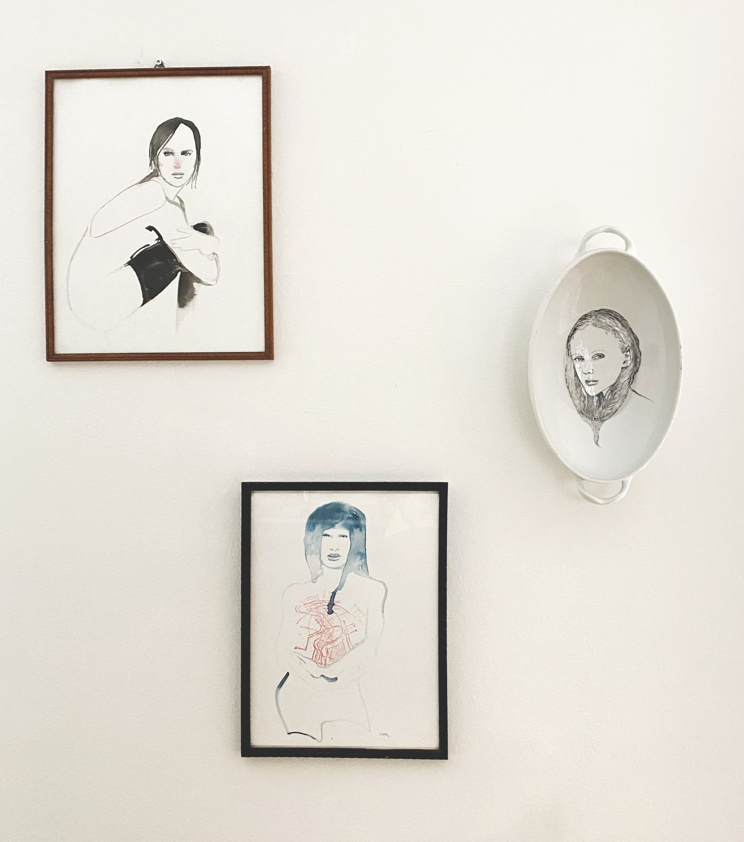customers' wall _3 werken