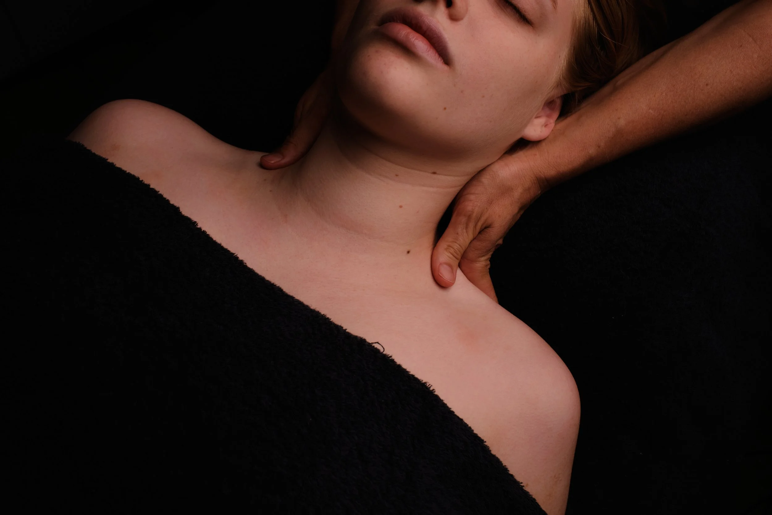 Restorative massage treatment at Plume Skin in Brisbane supporting nervous system regulation