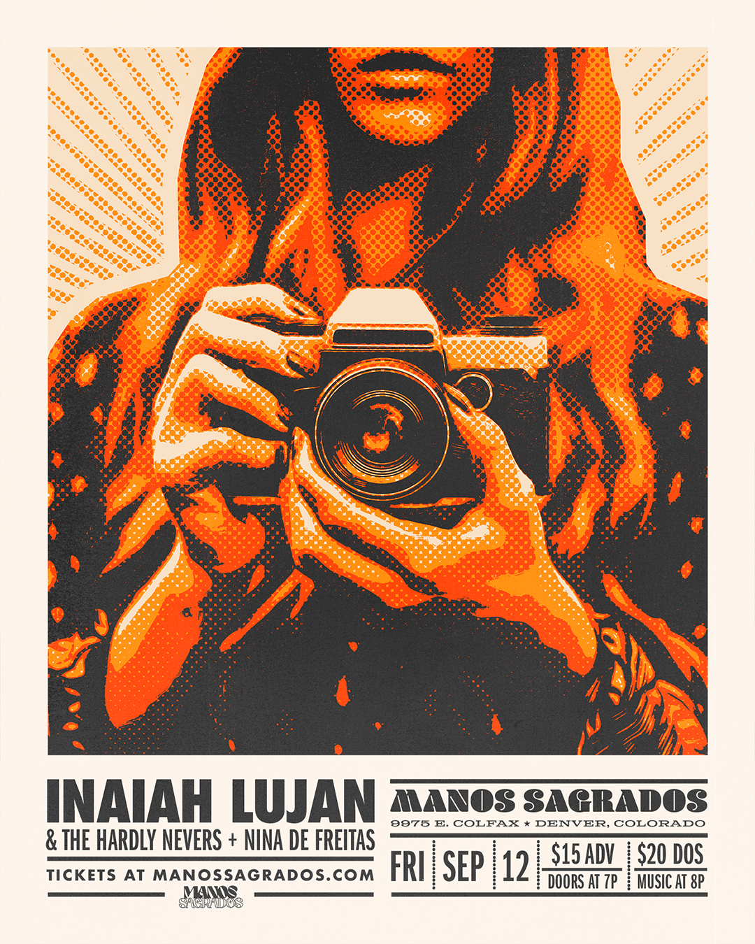 Inaiah Lujan & The Hardly Nevers with Nina de Freitas