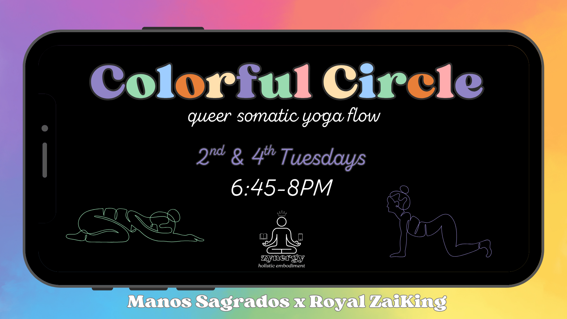 Colorful Circle: Queer Somatic Yoga
