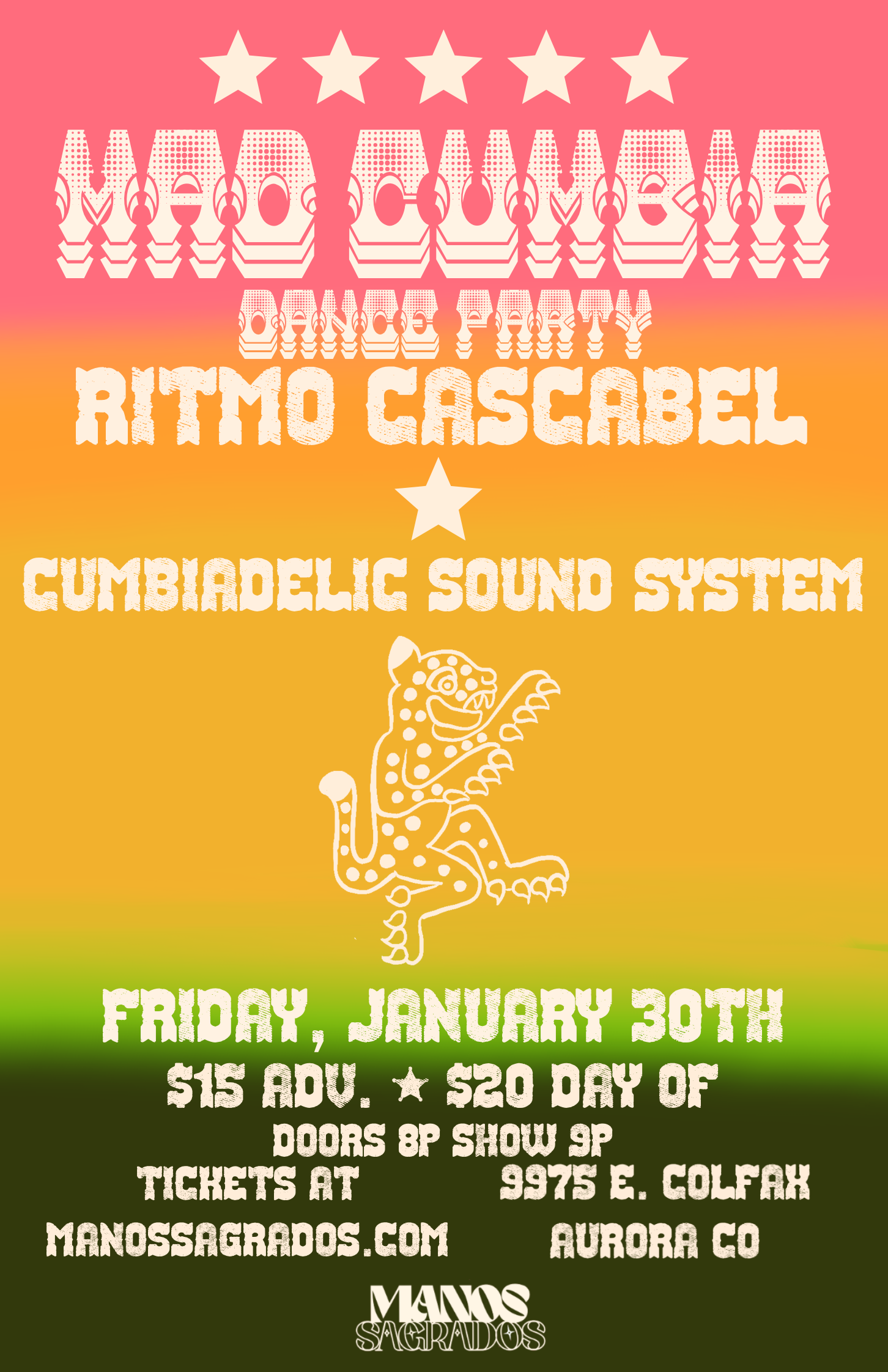 Ritmo Cascabel: Mad Cumbia Dance Party