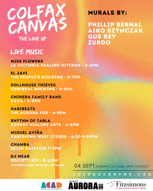 Colfax Canvas Mural Festival
