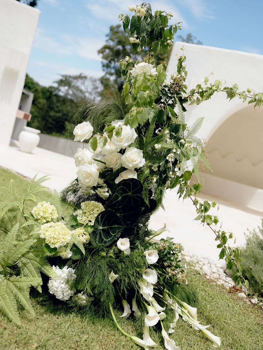 Ceremony part 2, captured by @theloverscollection_ 💚

TEAM // 
Styling @thesmallthingsco
Celebrant &amp; Coordination @under.the.arbour
Florals @_folea
Catering @mariasbyronbay
Ice Sculpture @iceart_goldcoast
Bridal Gown @astonbridal
Glam @facebyjen