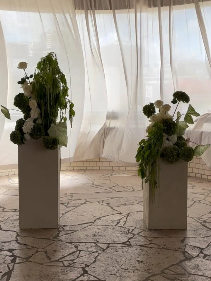 Ceremony for T + C @thecalilehotel