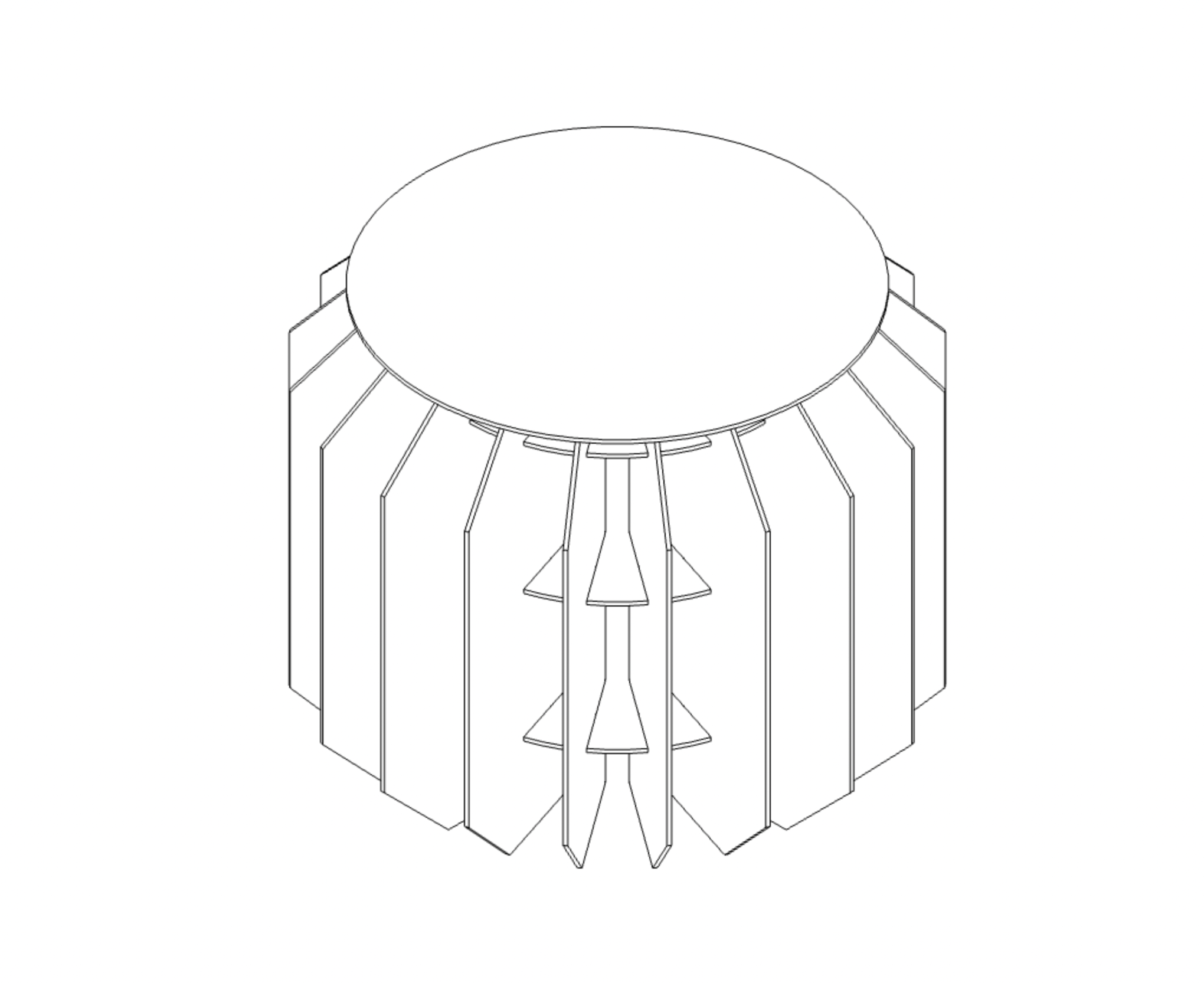 Cardboard Coffee Table