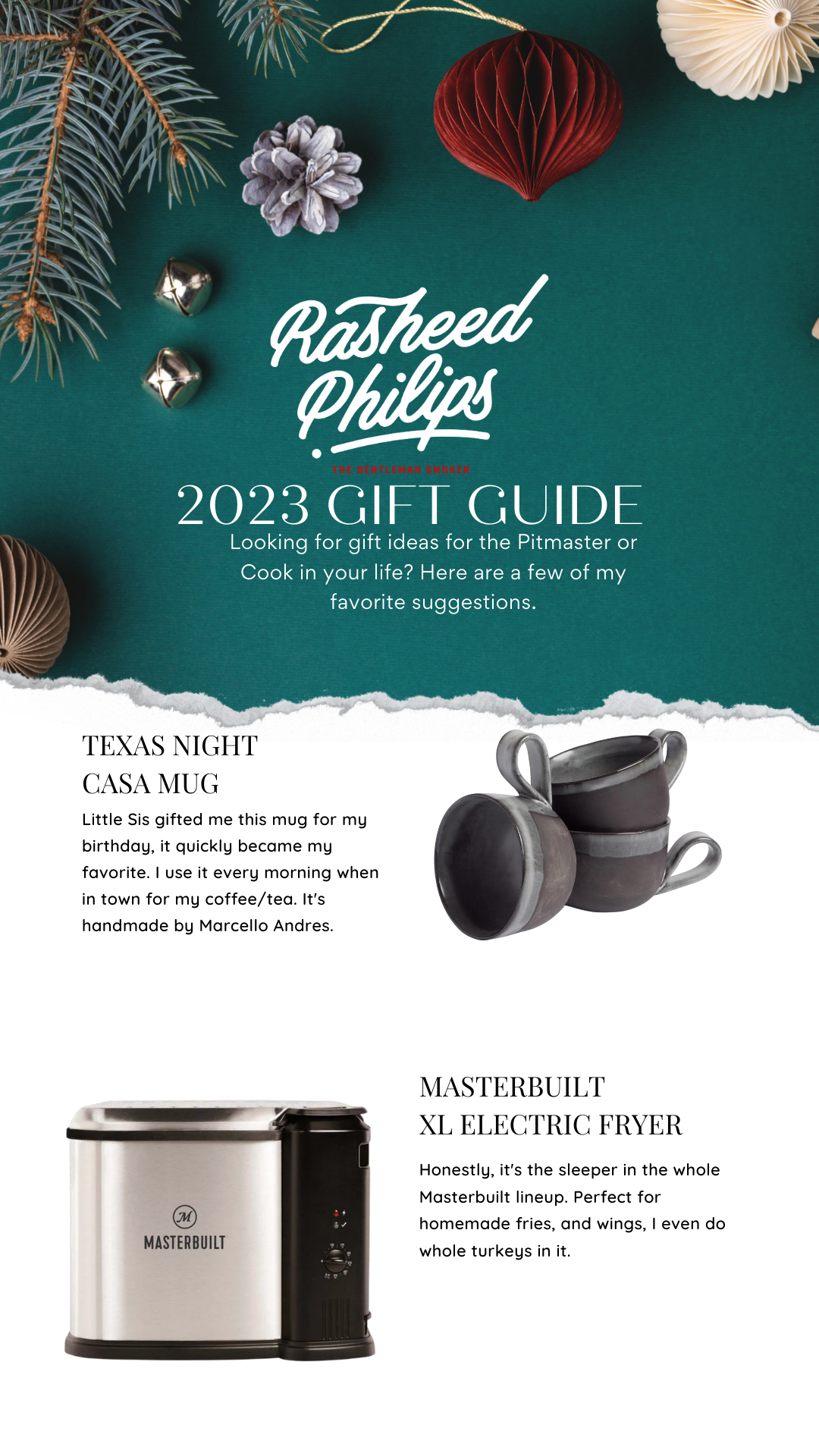 Gift guide for chefs in your life!