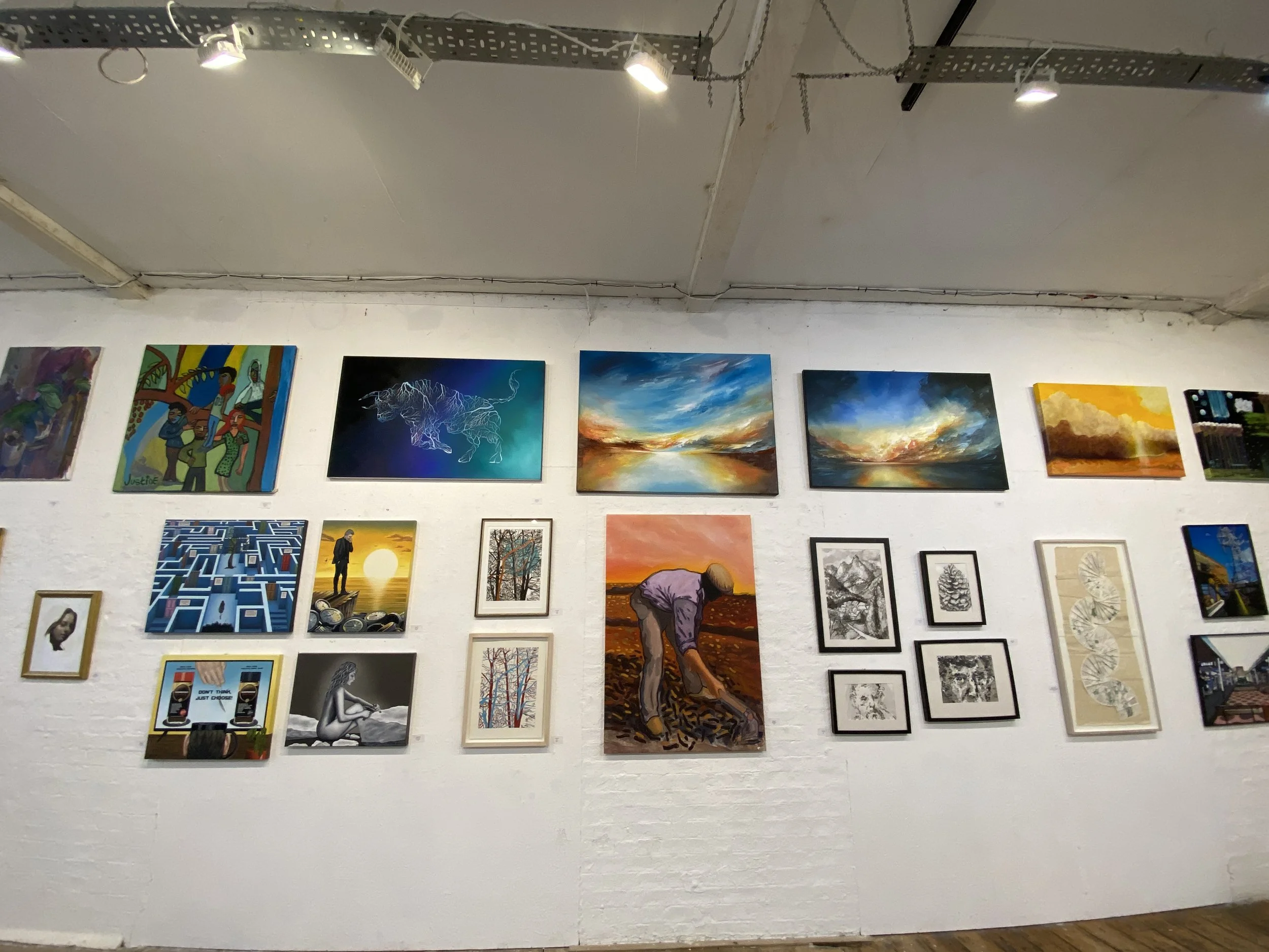 Community Exhibition at the Candid Arts Trust, March 2025