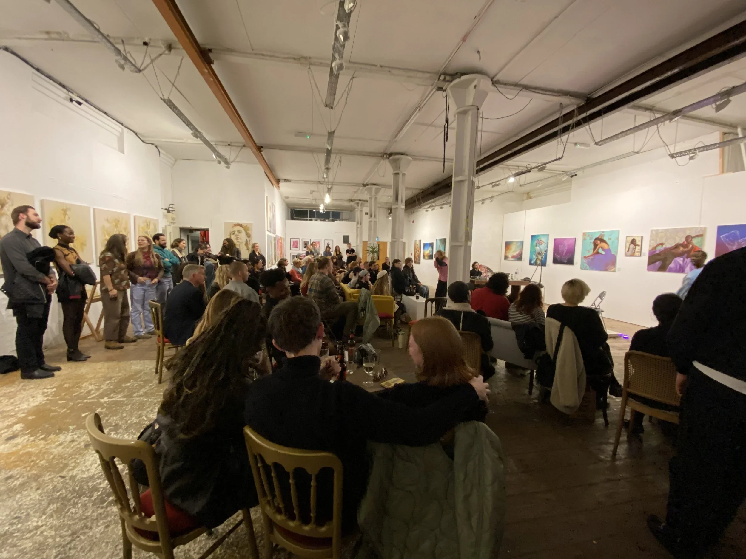 Incahoots Exhibition and special live event at the Candid Arts Trust, London, October 2024