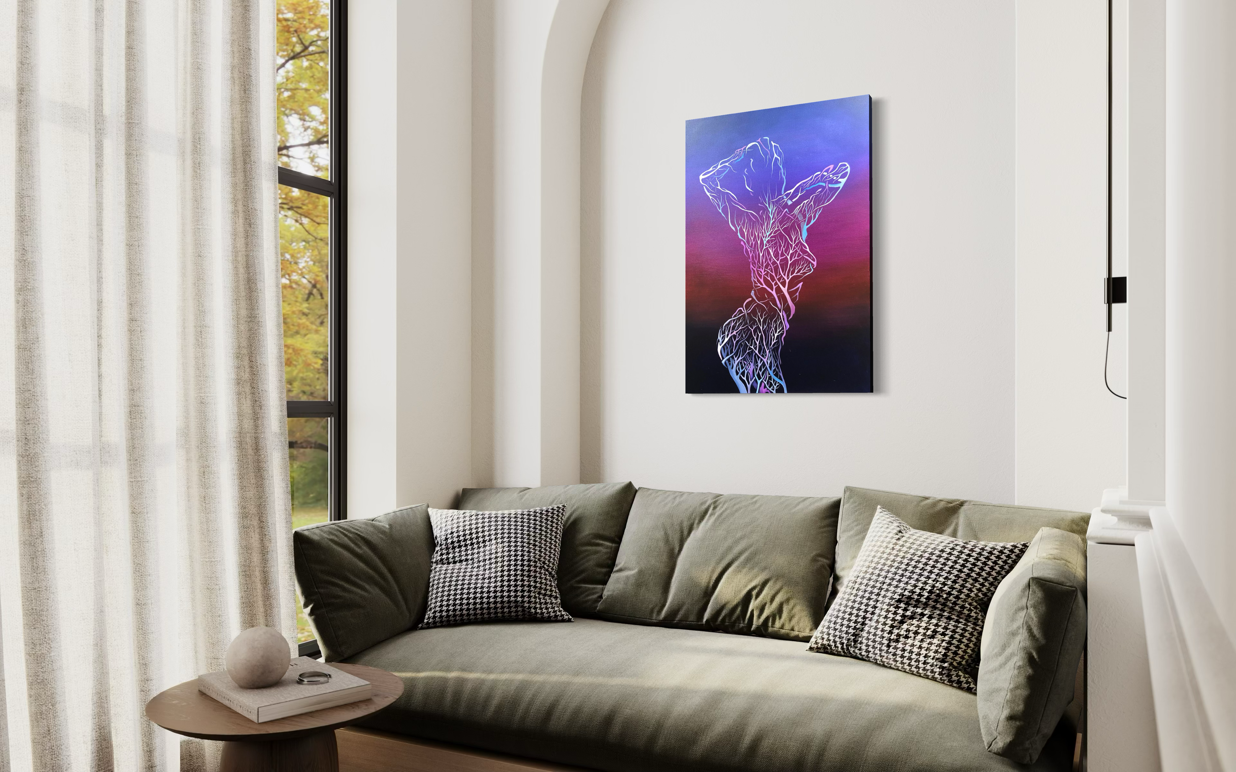 Natura Forma XI | Oil on canvas | 60 X 90 x 4 cm | 2024