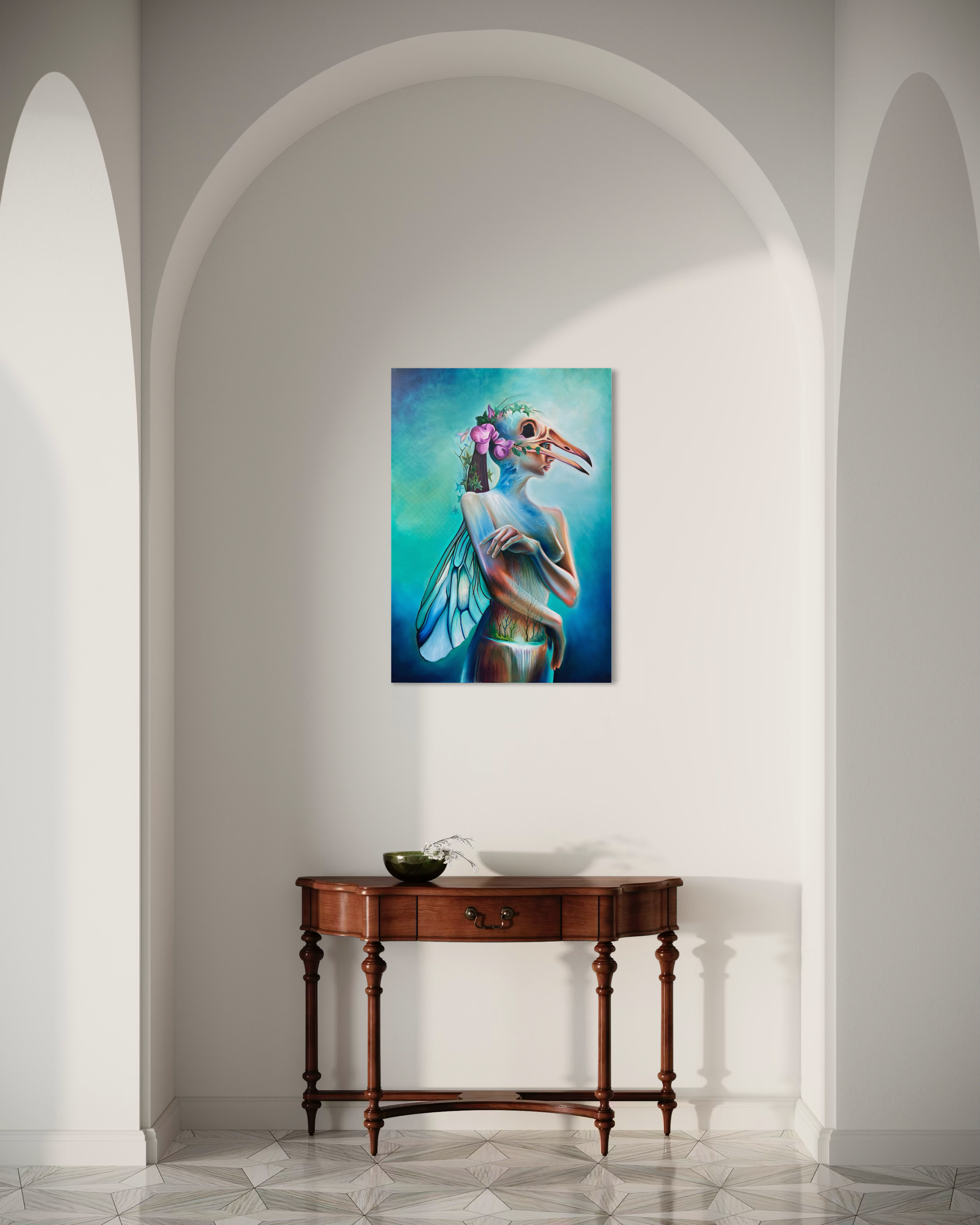 Arcadian Empress | Oil on canvas | 70 x 100 x 2 cm | 2024
