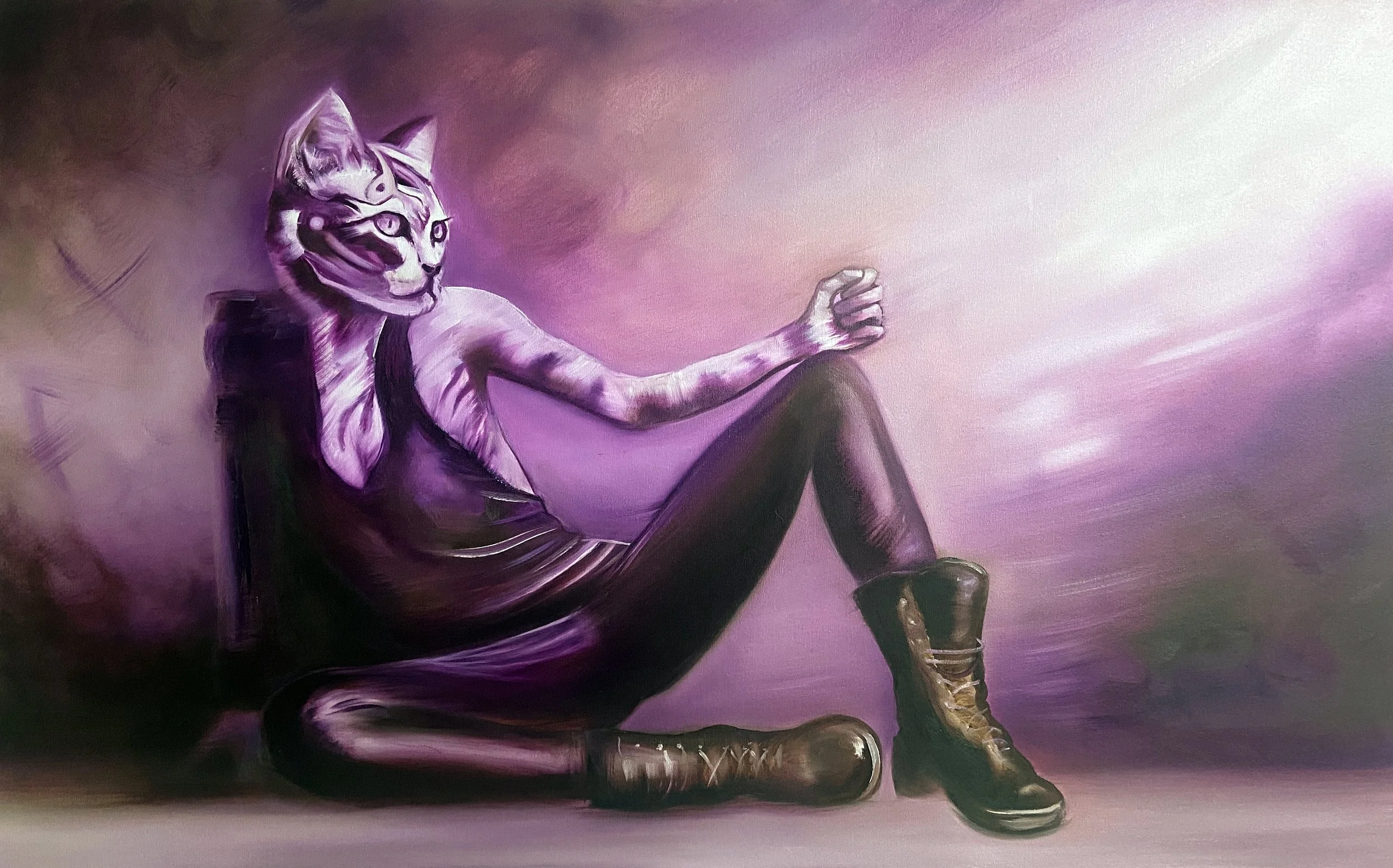 Spellbound | Oil on canvas | 122 x 76 x 4 cm | 2026