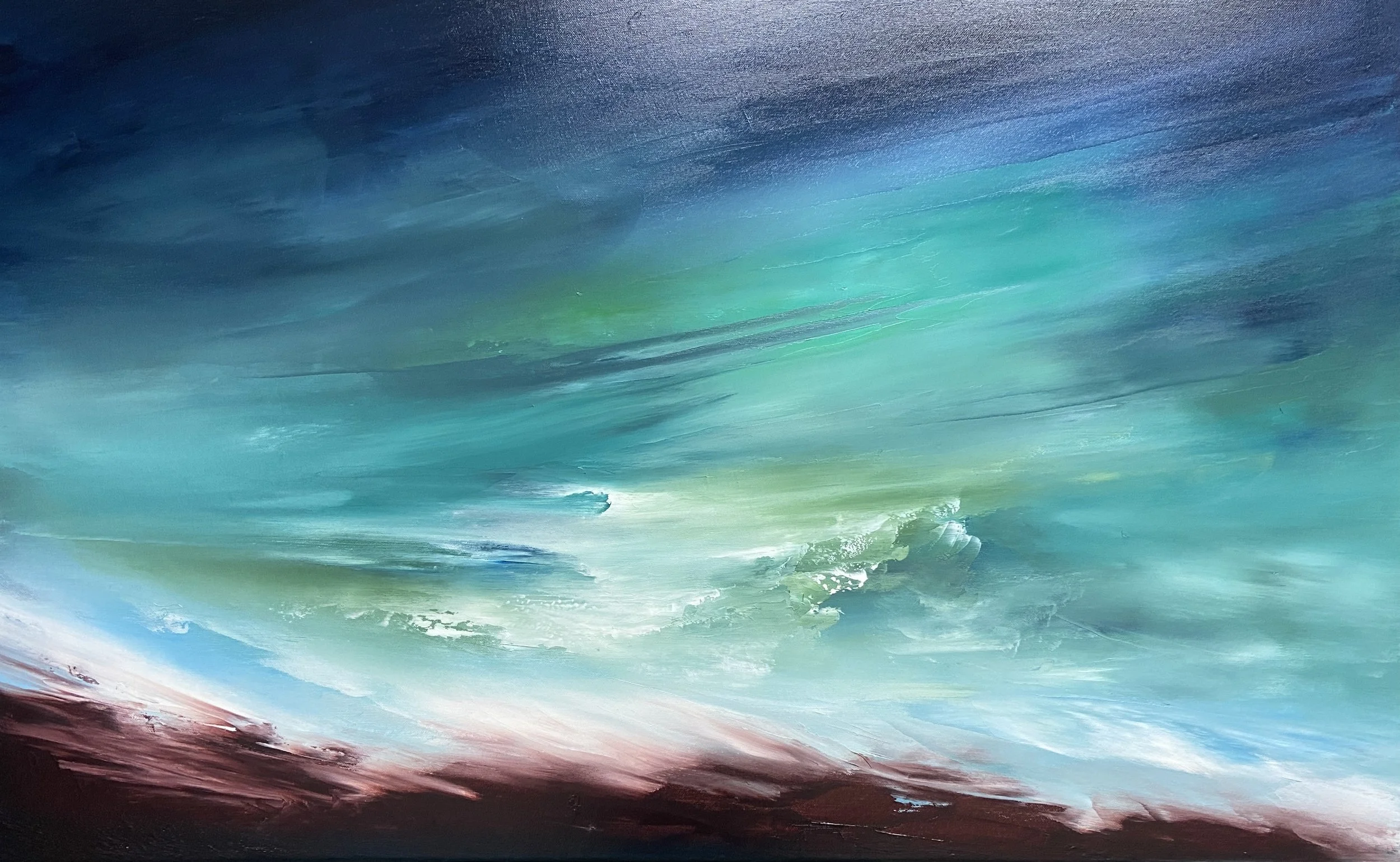 Velunara | Oil on canvas | 97 x 60 x 4 cm | 2026