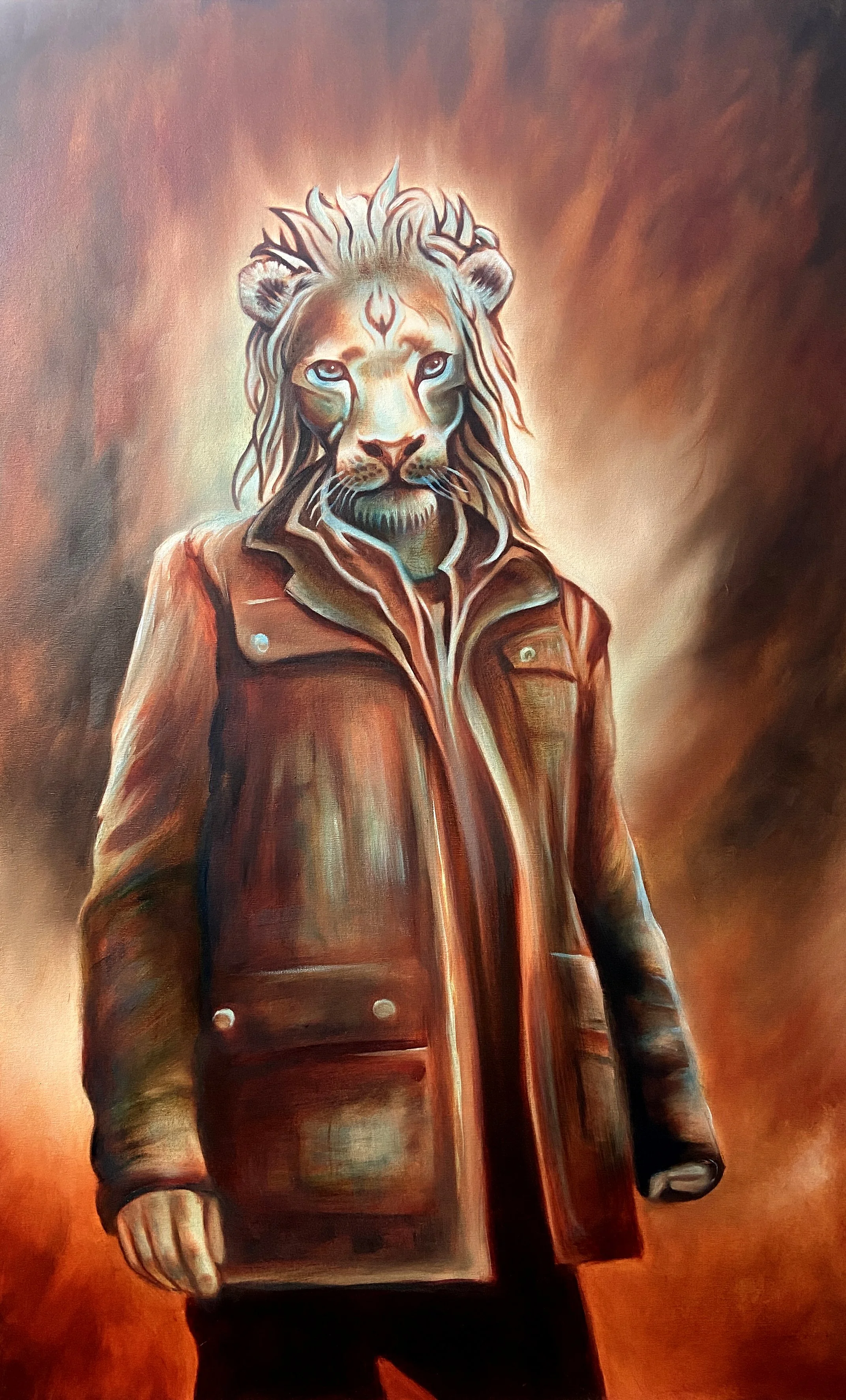 The Painter | Oil on canvas | 76 x 122 x 4 cm | 2026