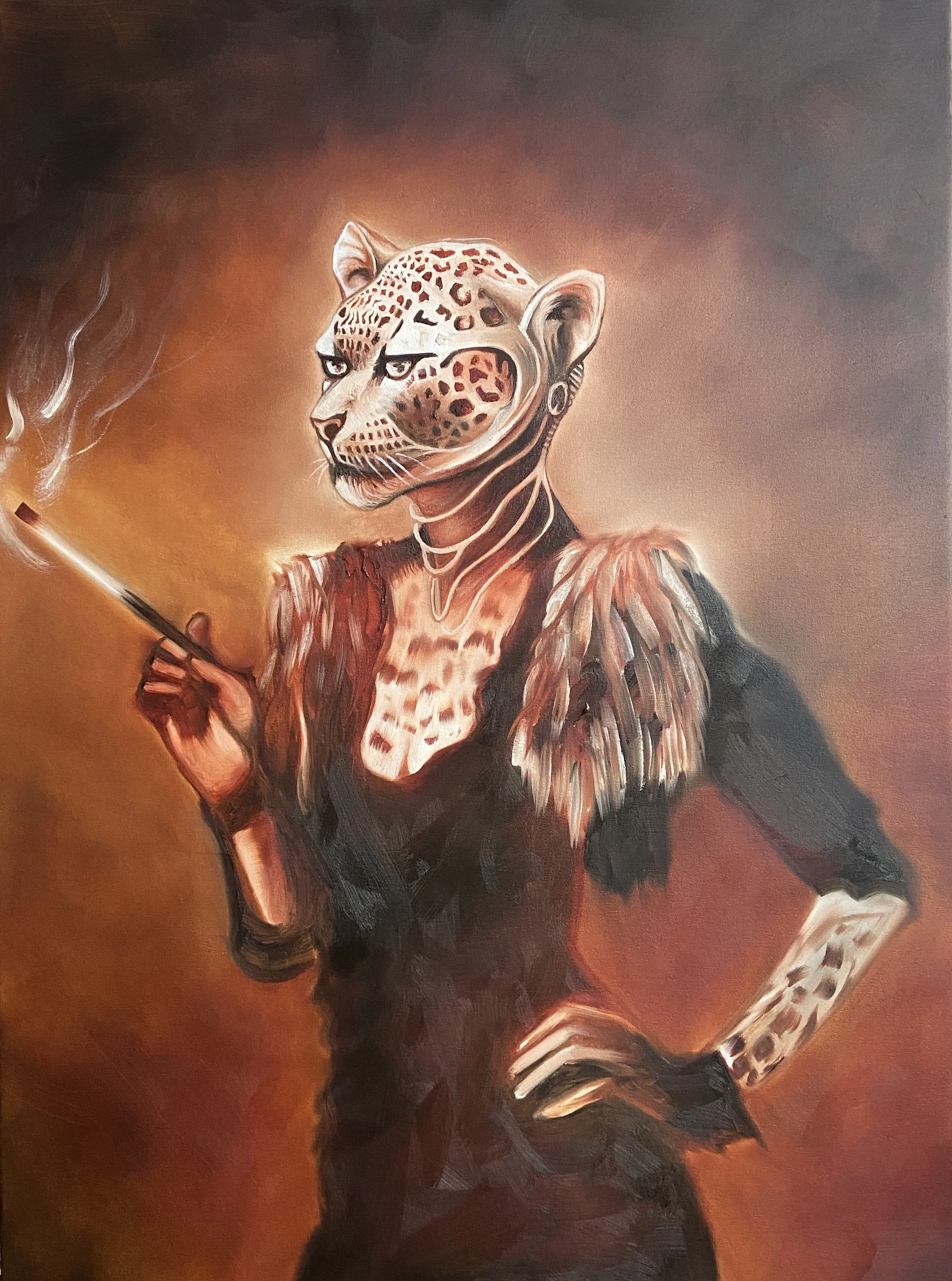 Apex Vogue | Oil on canvas | 76 x 104 x 4 cm | 2026 | £2500