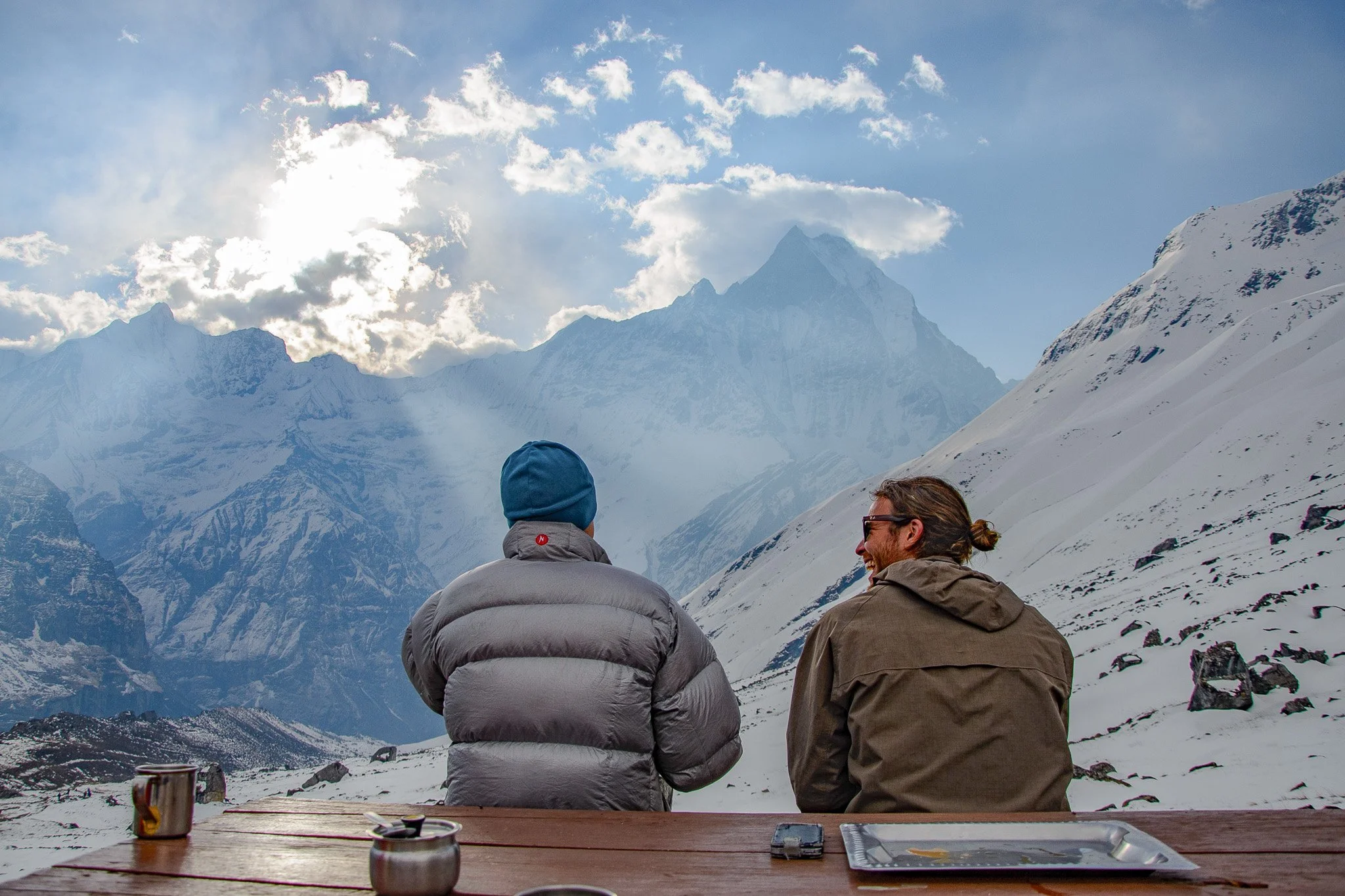 Annapurna base camp with friends 