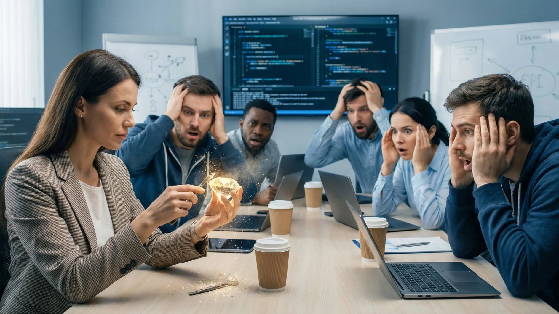 Turn the Triangle into a Diamond