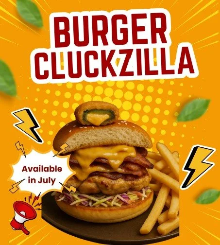 Tuesday is Burger Day! 
Check out the Cluckzilla Burger 🐔
Burger &amp; a Pint from $15

#perthburgers #burgertuesday #belmont #pertheats #perthfoodies #perthpub
