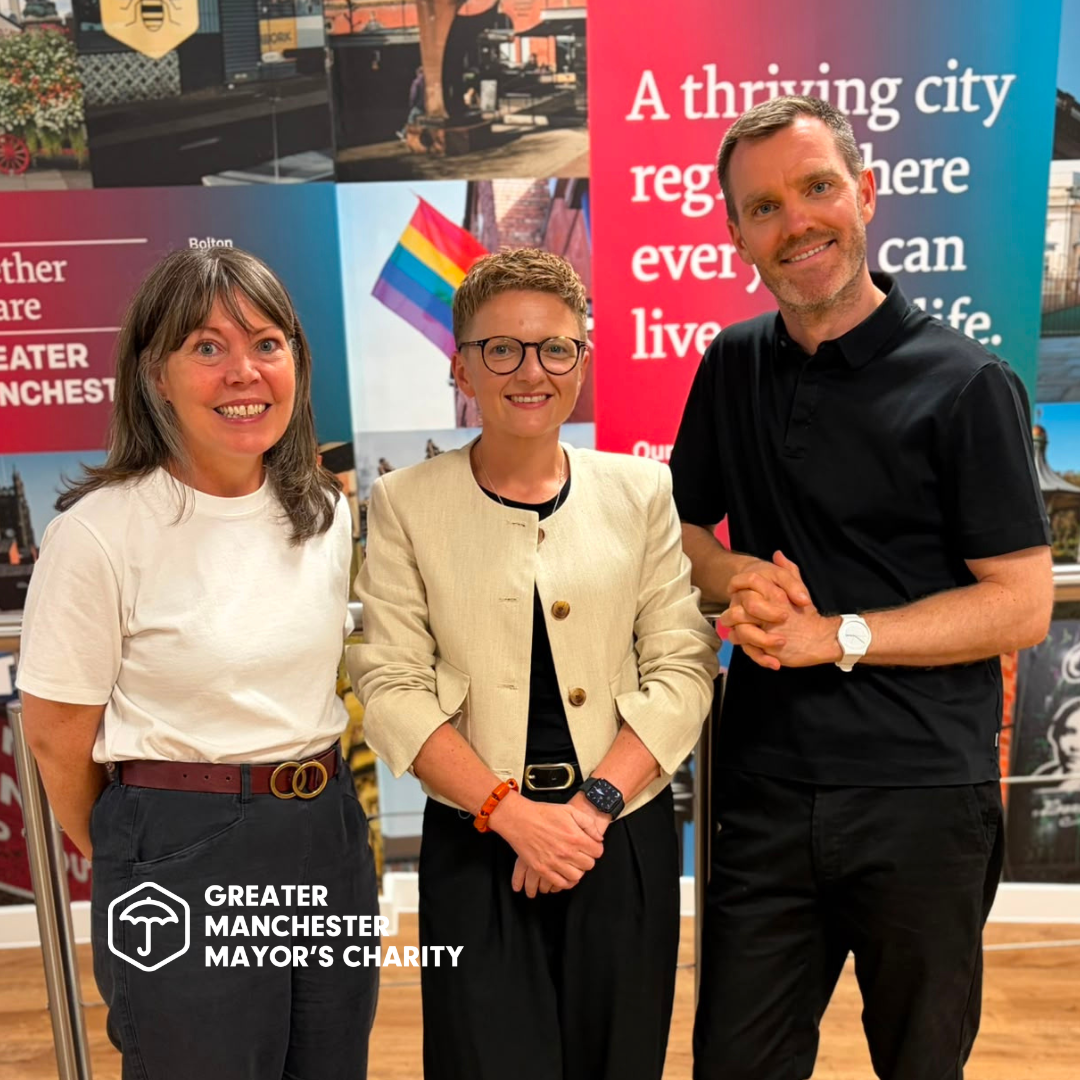 Greater Manchester Mayor's Charity congratulates Bev Craig on becoming the newly elected Mayor