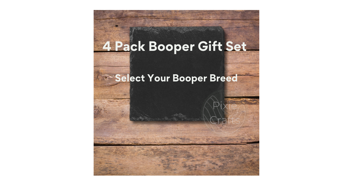 The Booper Collection Four Coaster Set