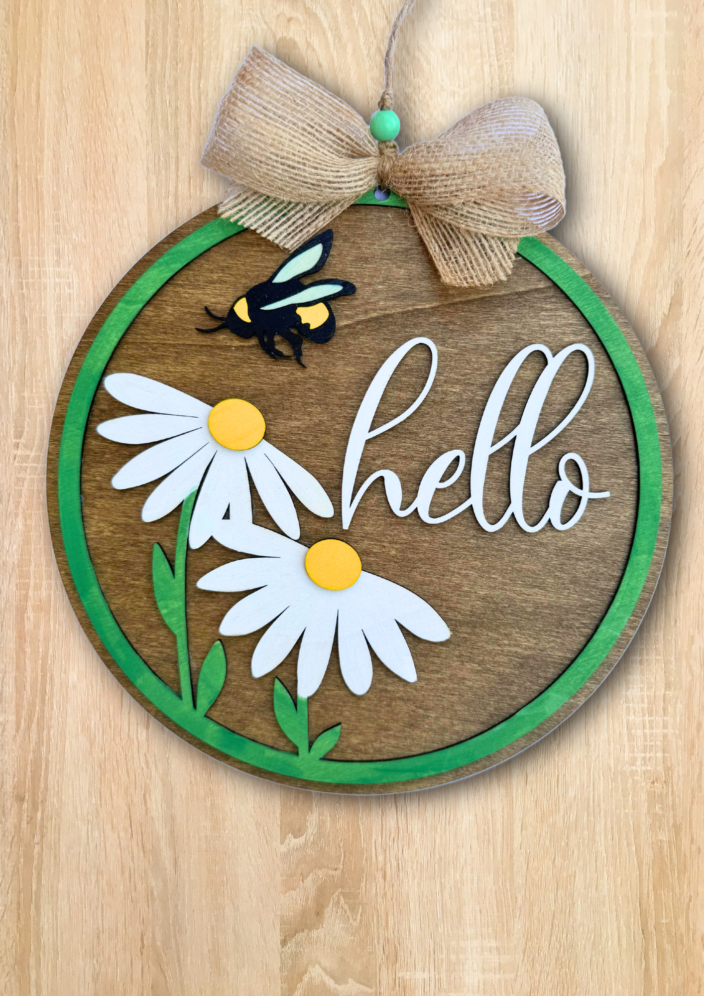 Hello Bumblebee Sign