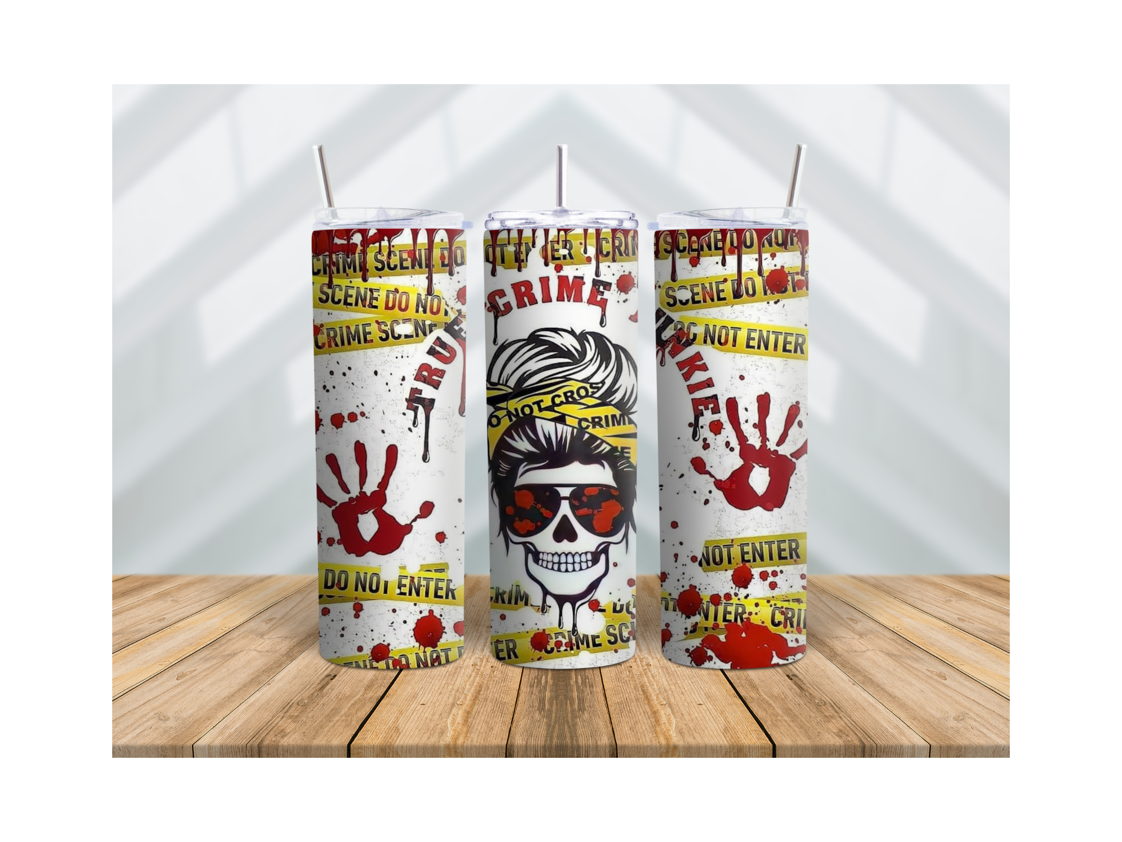 20 oz Tumbler True Crime Junkie