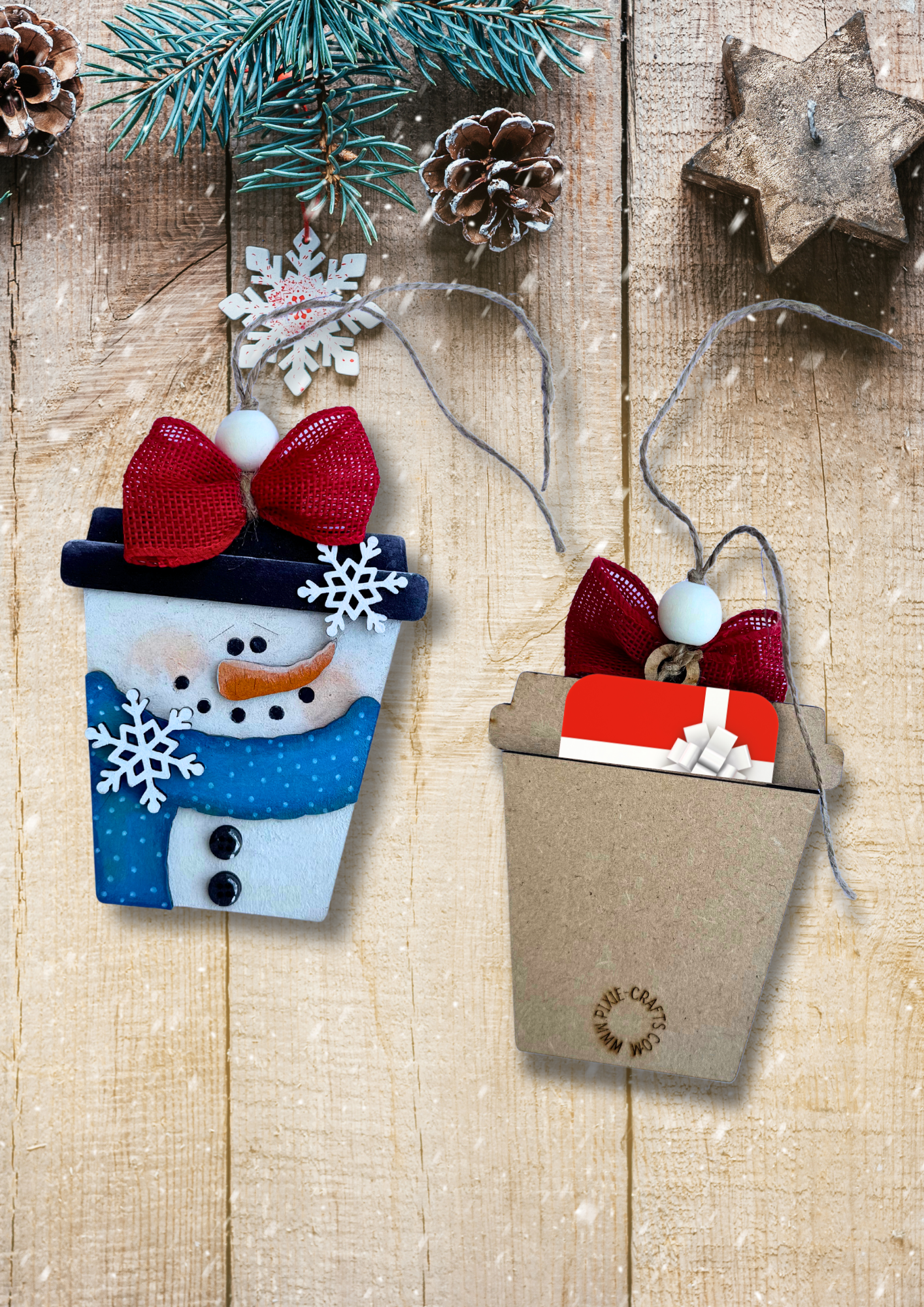Snowman Gift Card Holder