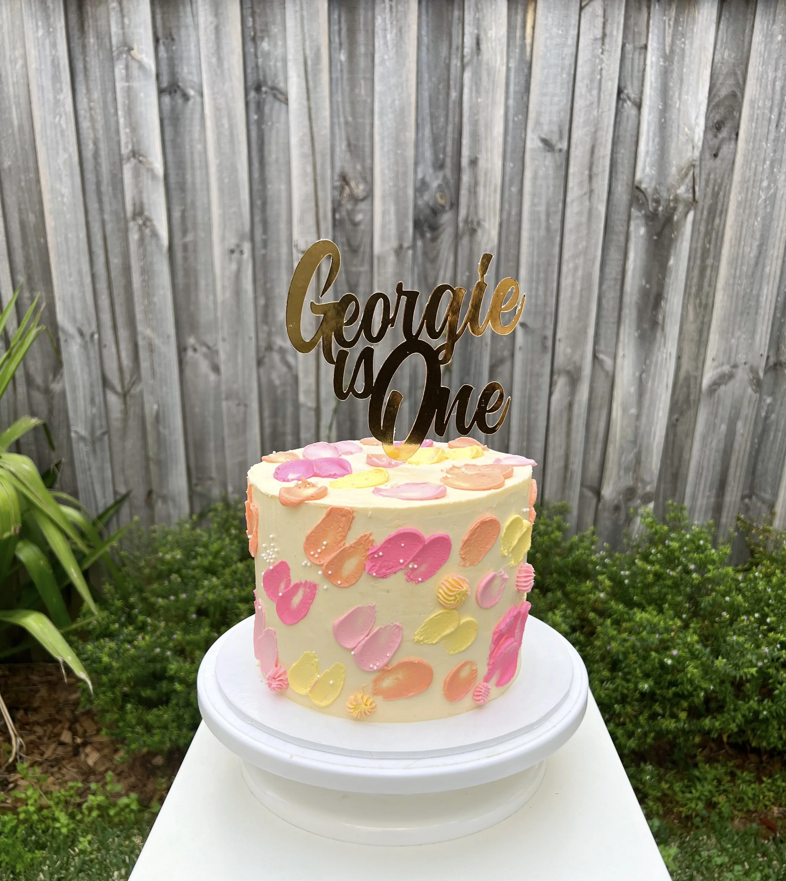 Buttercream Palette knife Cake
