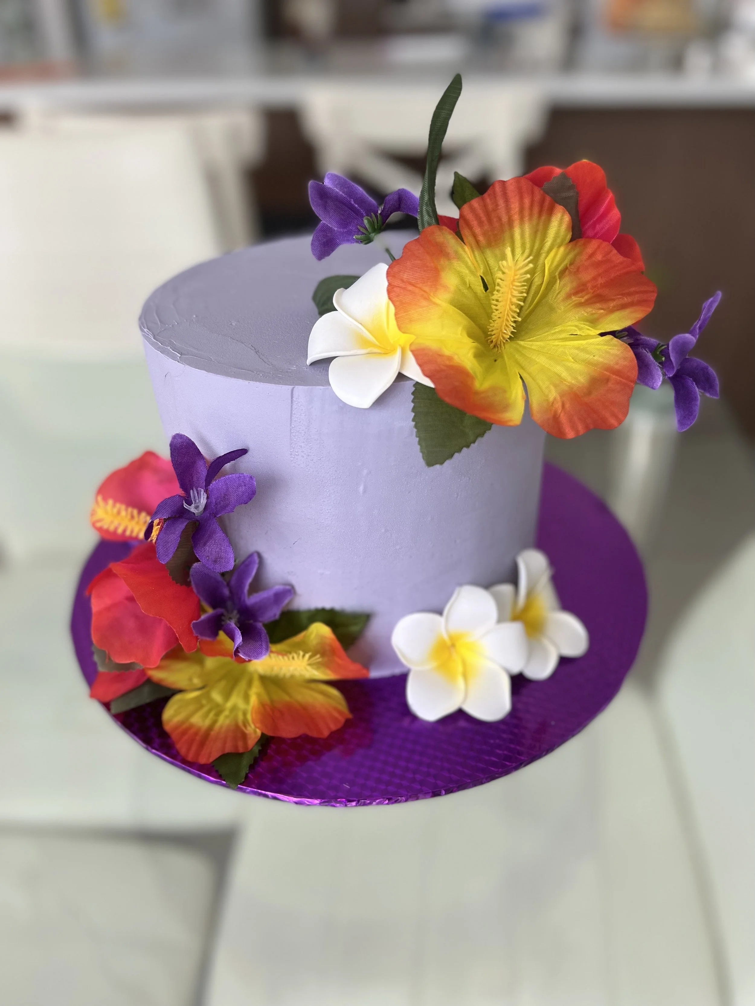 Luau Party Themed Cake