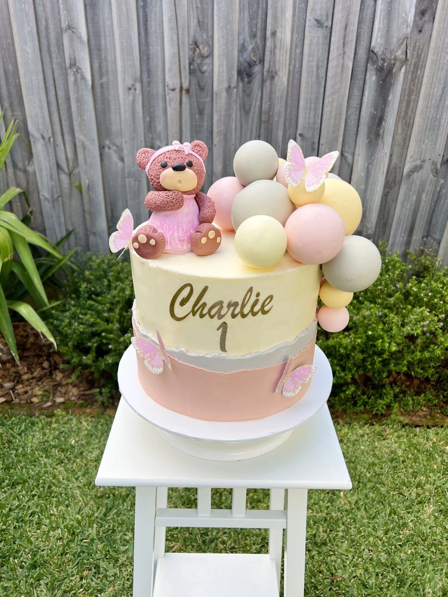 Teddy Bear with balloons