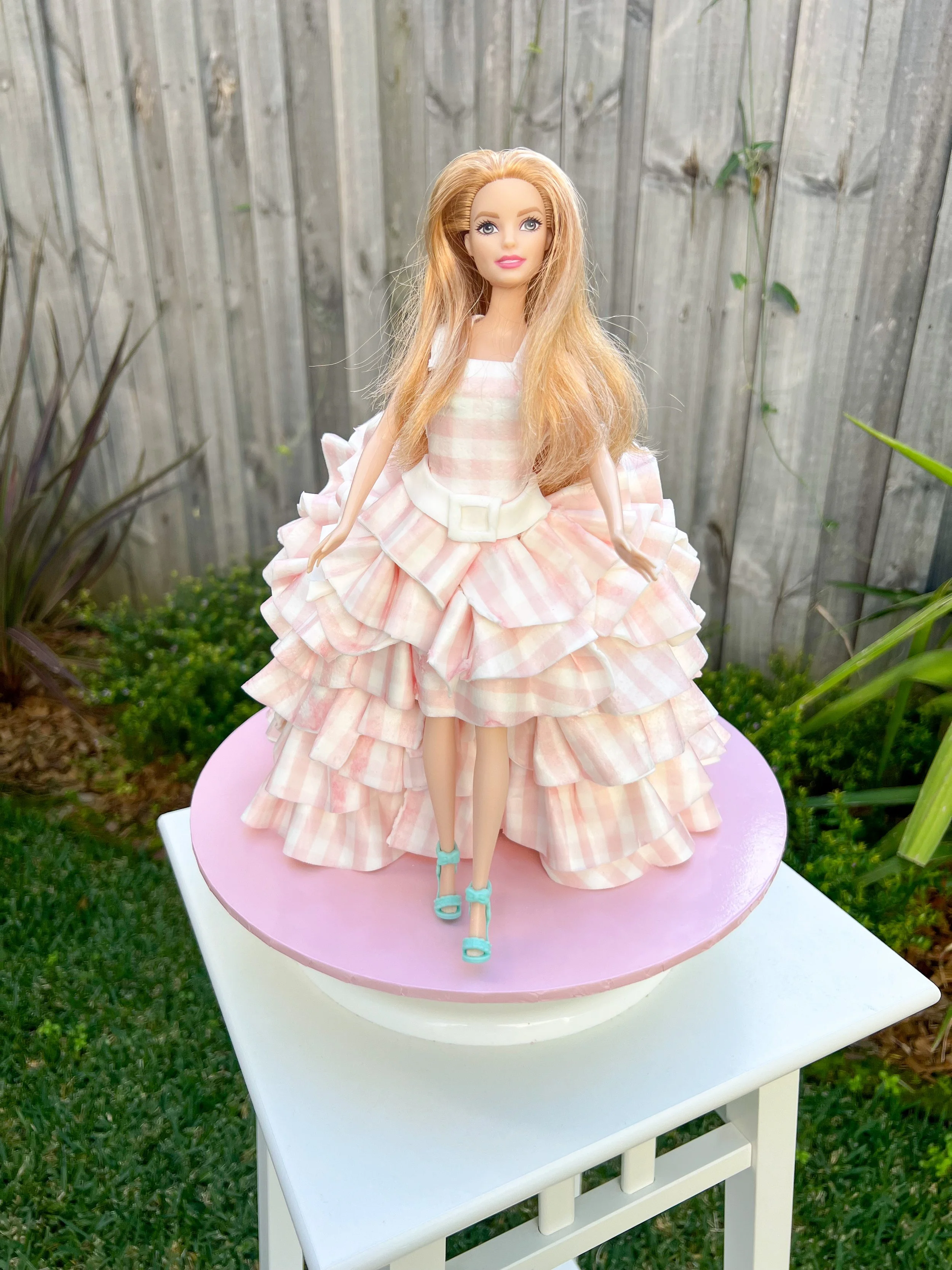 Barbie Doll Cake