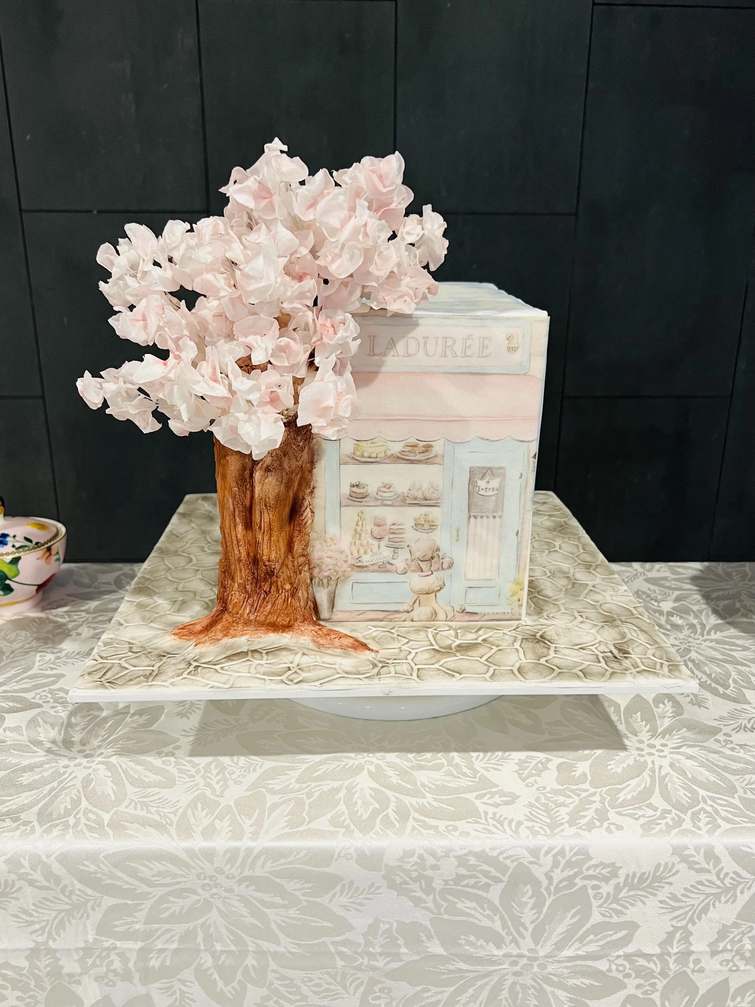 Paris Themed Cake