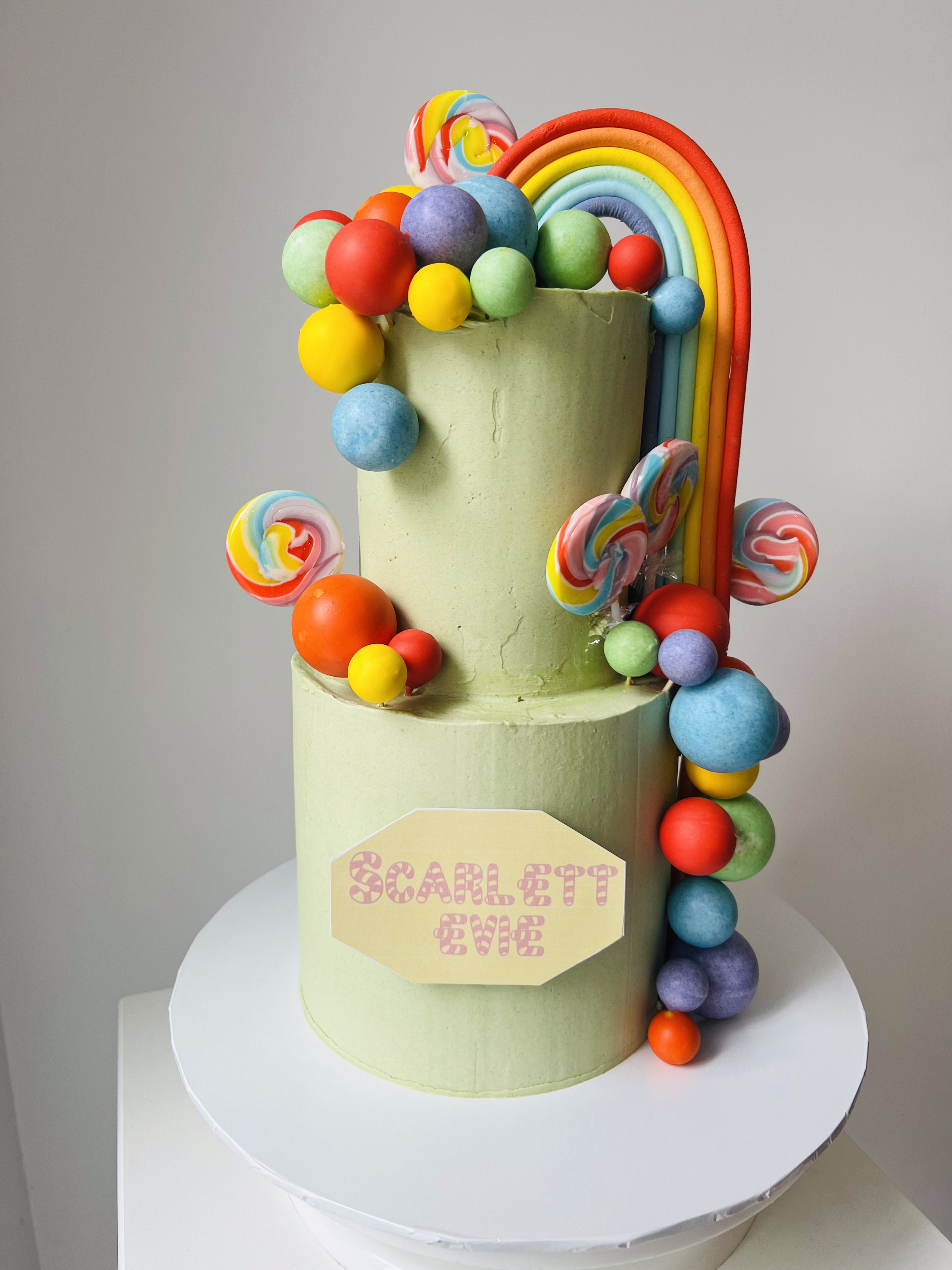 Candyland Themed cake