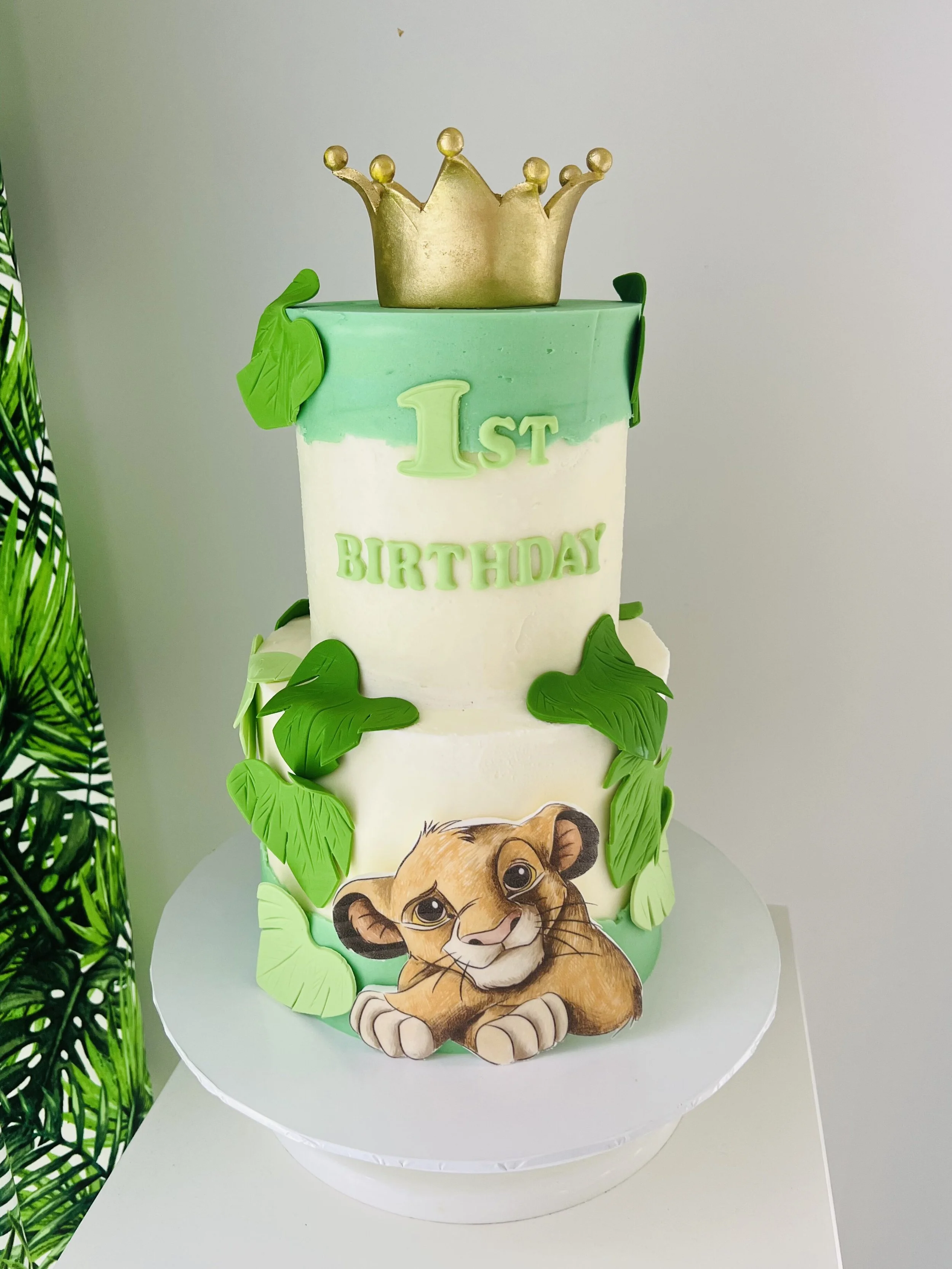 Disney Lion King 1st Birthday Cake