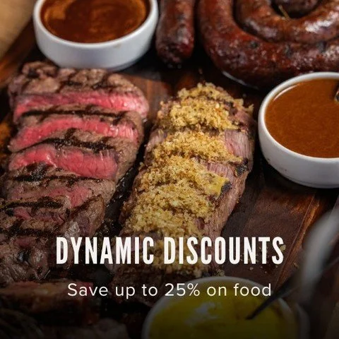 Book through our website for off-peak times - those oddly quiet sweet spots - and get 20 - 25% off your food bill 🧾

#dynamicpricing #londonrestaurants #londoneats #eatinlondon #londonbridge #farringdon #vivatbacchus