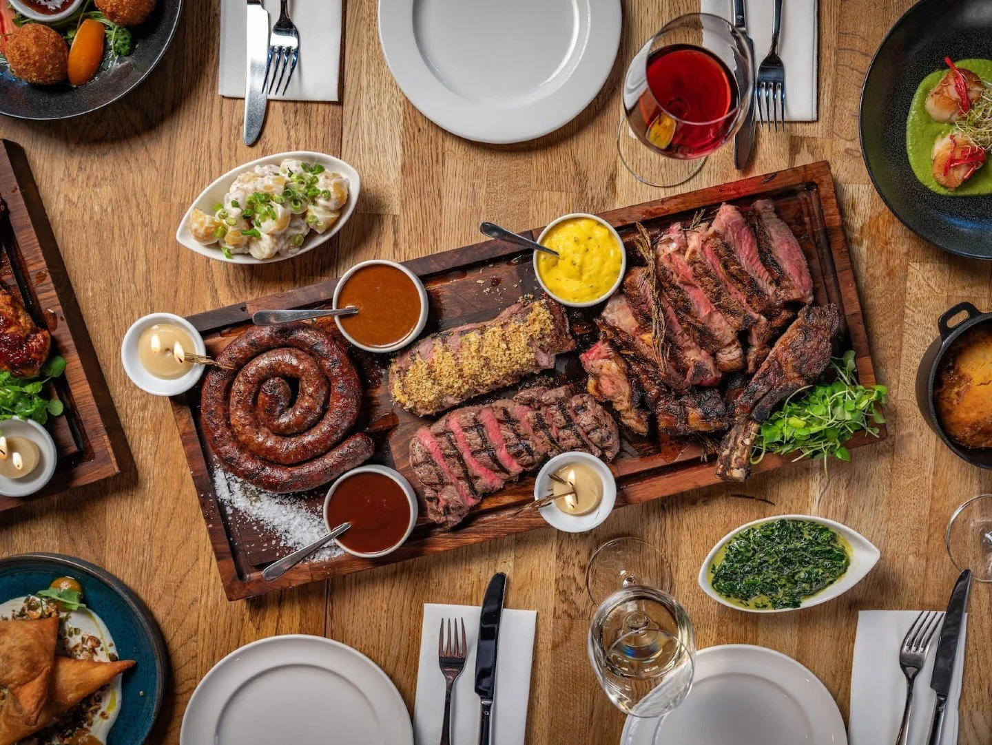 If you haven&rsquo;t tried them yet, our theatrical dining moments are designed to bring a sense of warmth, discovery and shared experience to the table. From the Heritage Braai Board with its smoking beef fat candle to the Biltong Trolley Experience