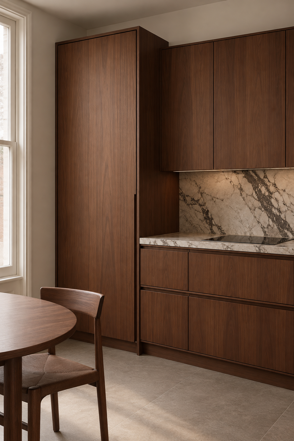 Compact Walnut Kitchen with Stone Backsplash.png