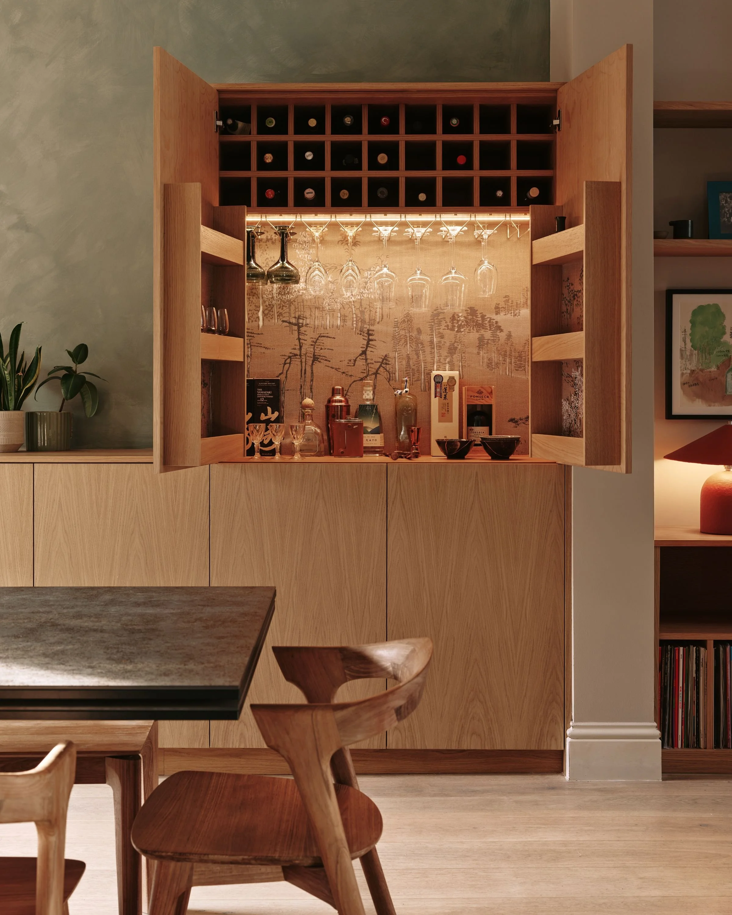 Bespoke home bar design london