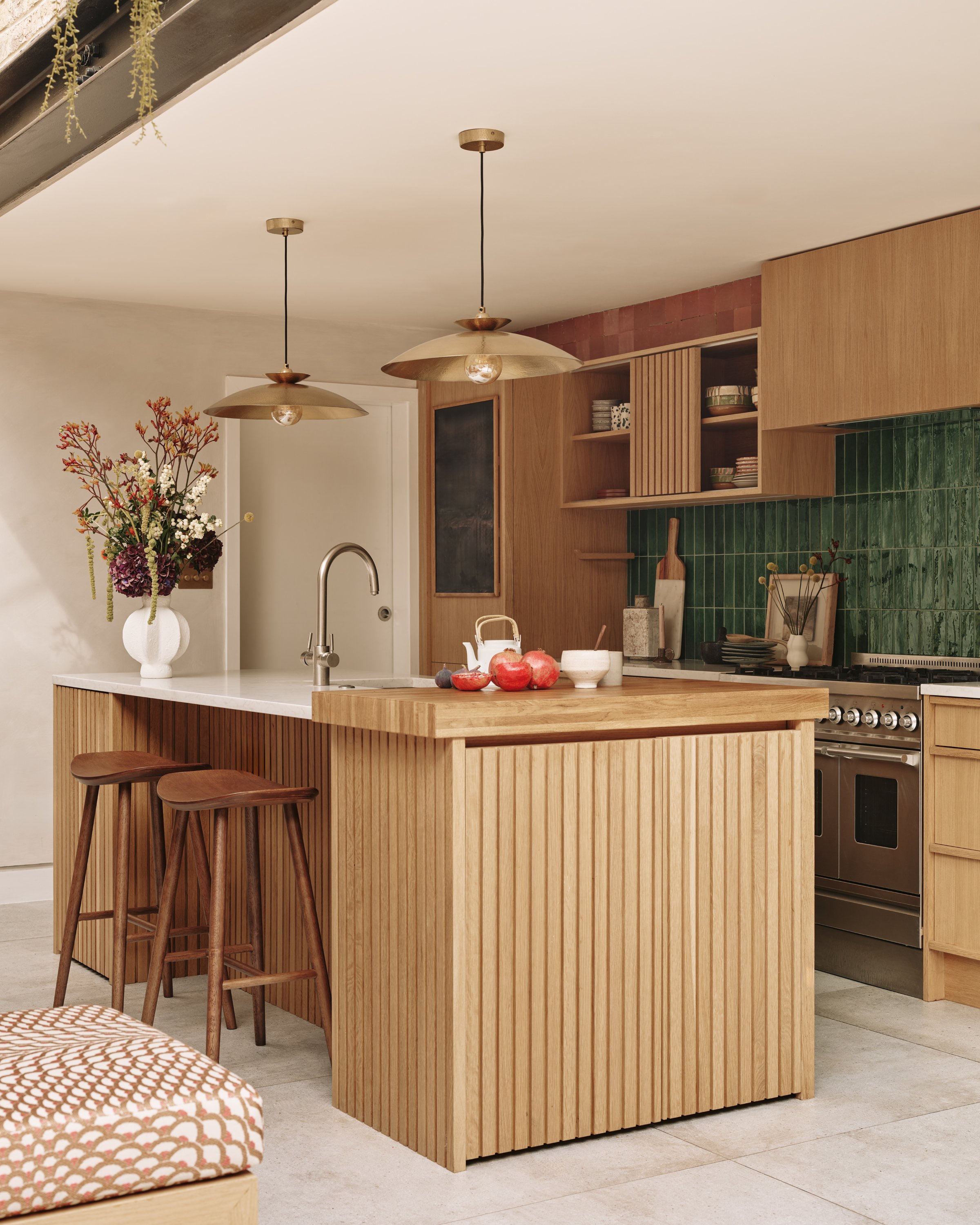 Asa Butterfield Kitchen Design by Ondine London