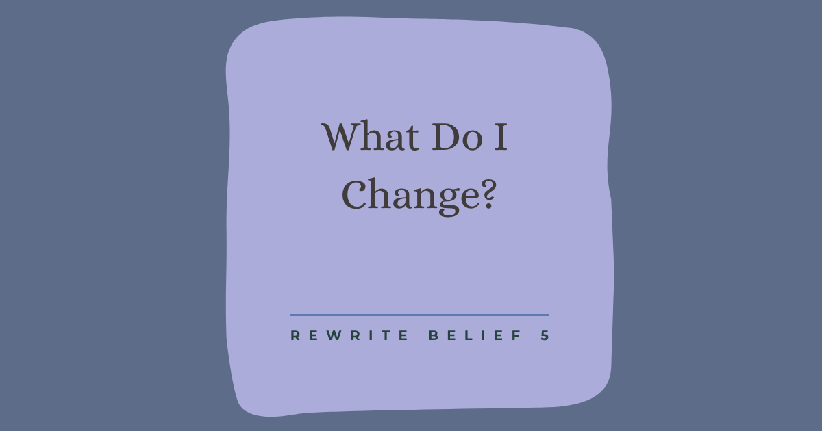 When everything feels broken, what do I change?