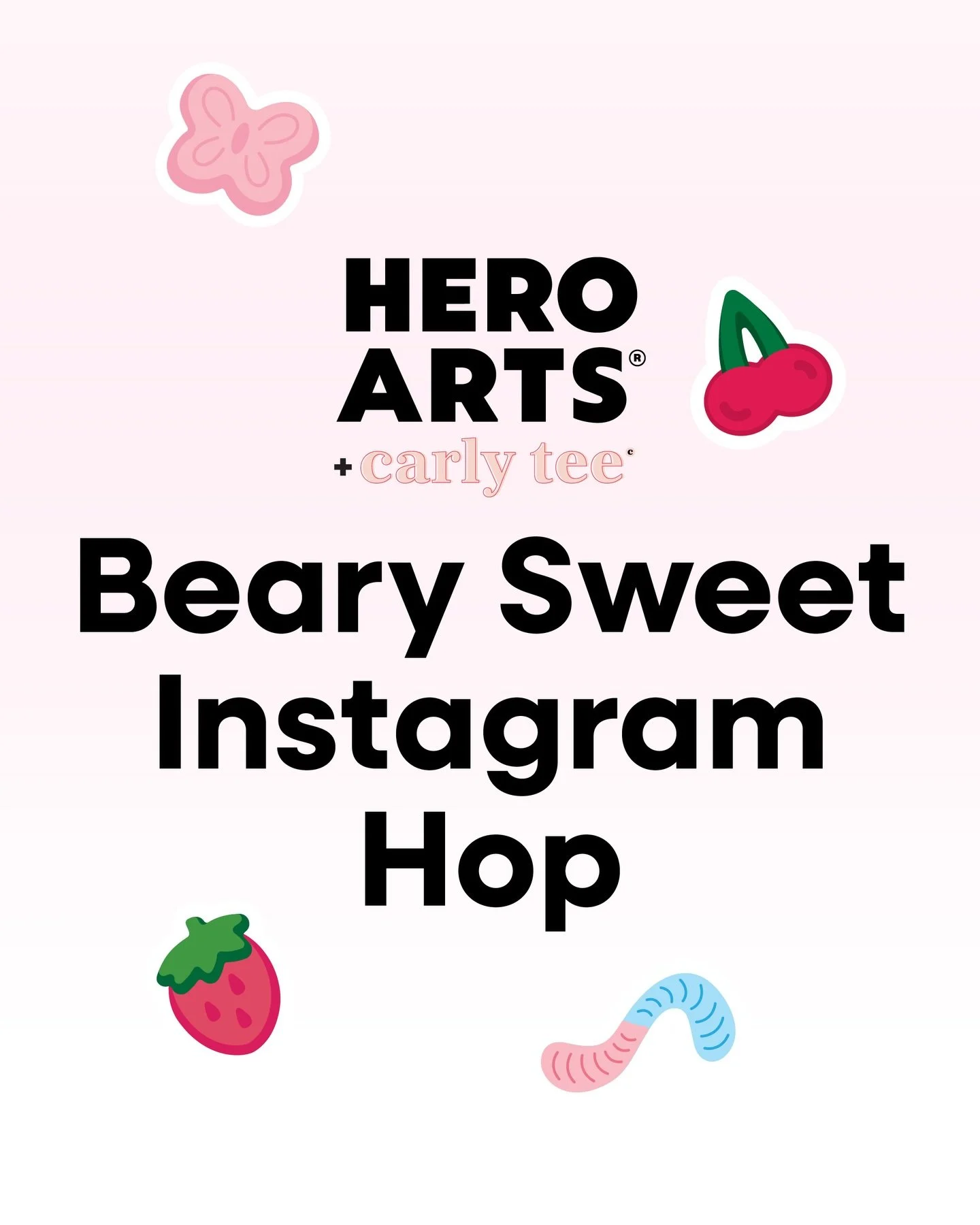 Join me for an Instagram Hop celebrating the Beary Sweet Collection by Hero Arts + Carly Tee! This adorable collection is filled with cuddly bears, sweet treats, and charming details to help you create projects that are playful and oh-so-sweet. 

Lea