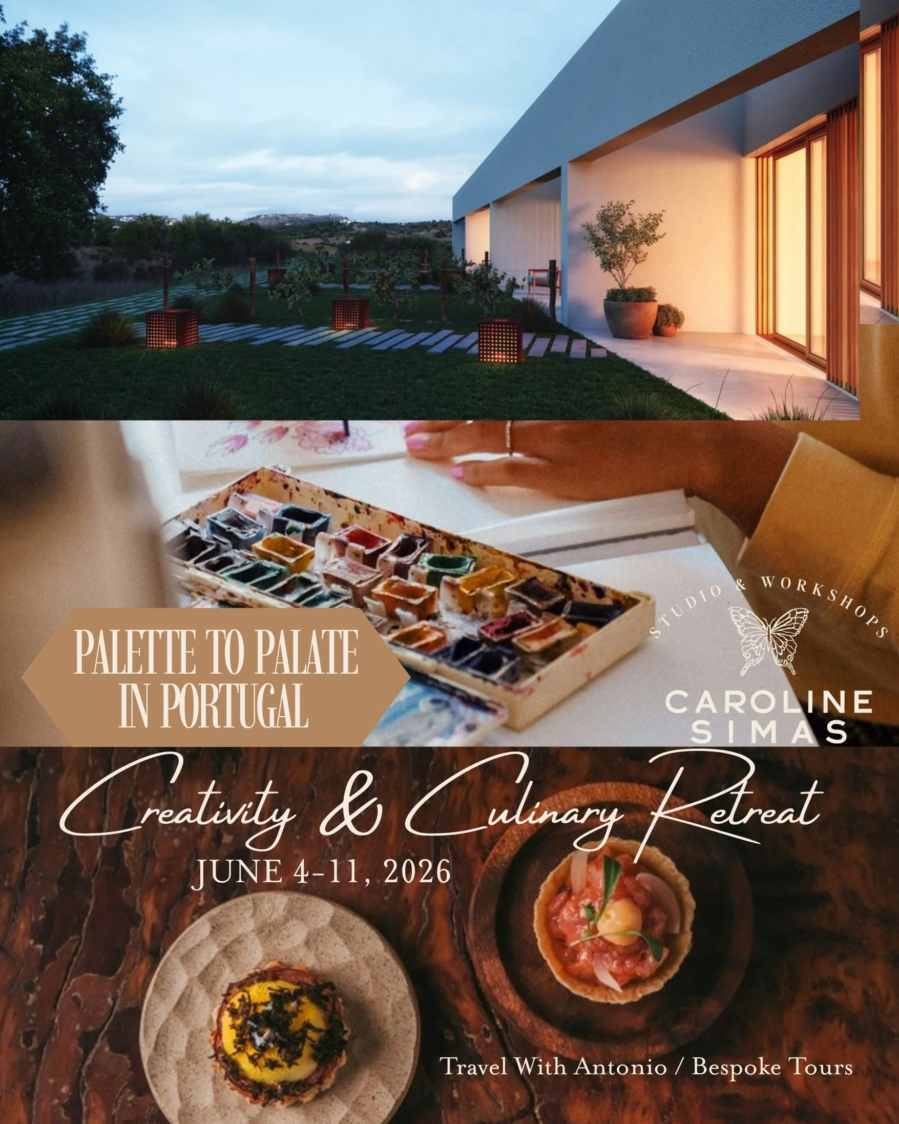 creativity & culinary retreat: Palette to palate in portugal