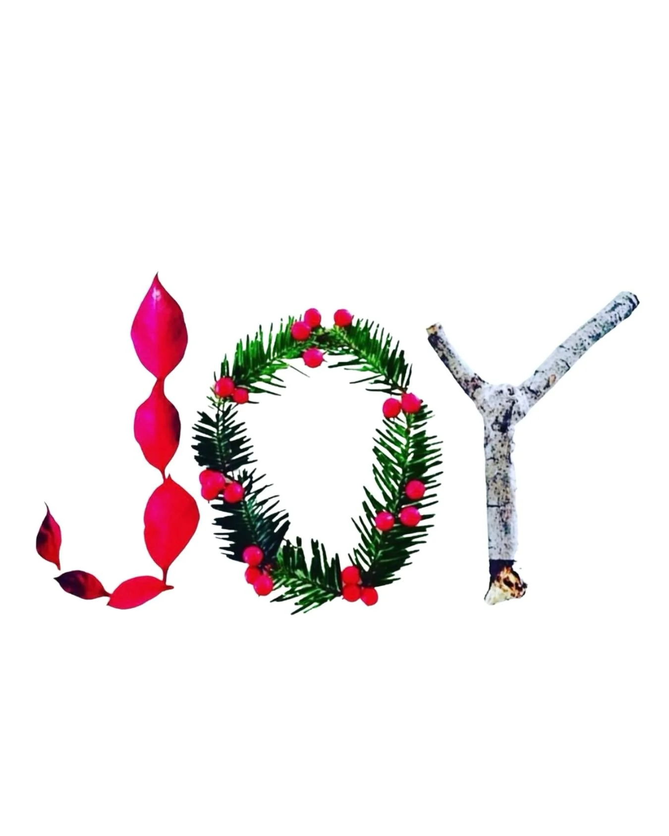 Wishing you Christmas J O Y! ❤️🎄